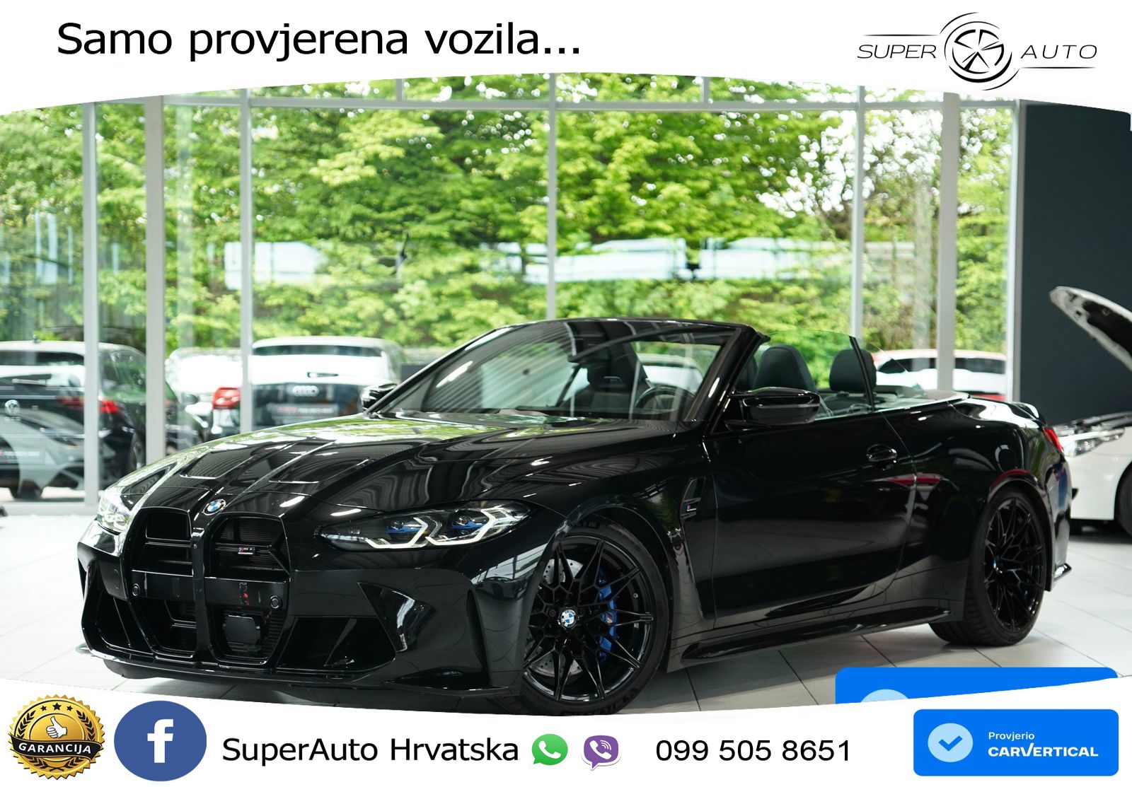 BMW M4 Competition 3.0 (510 KS) Steptronic LED+GR SJED+ACC