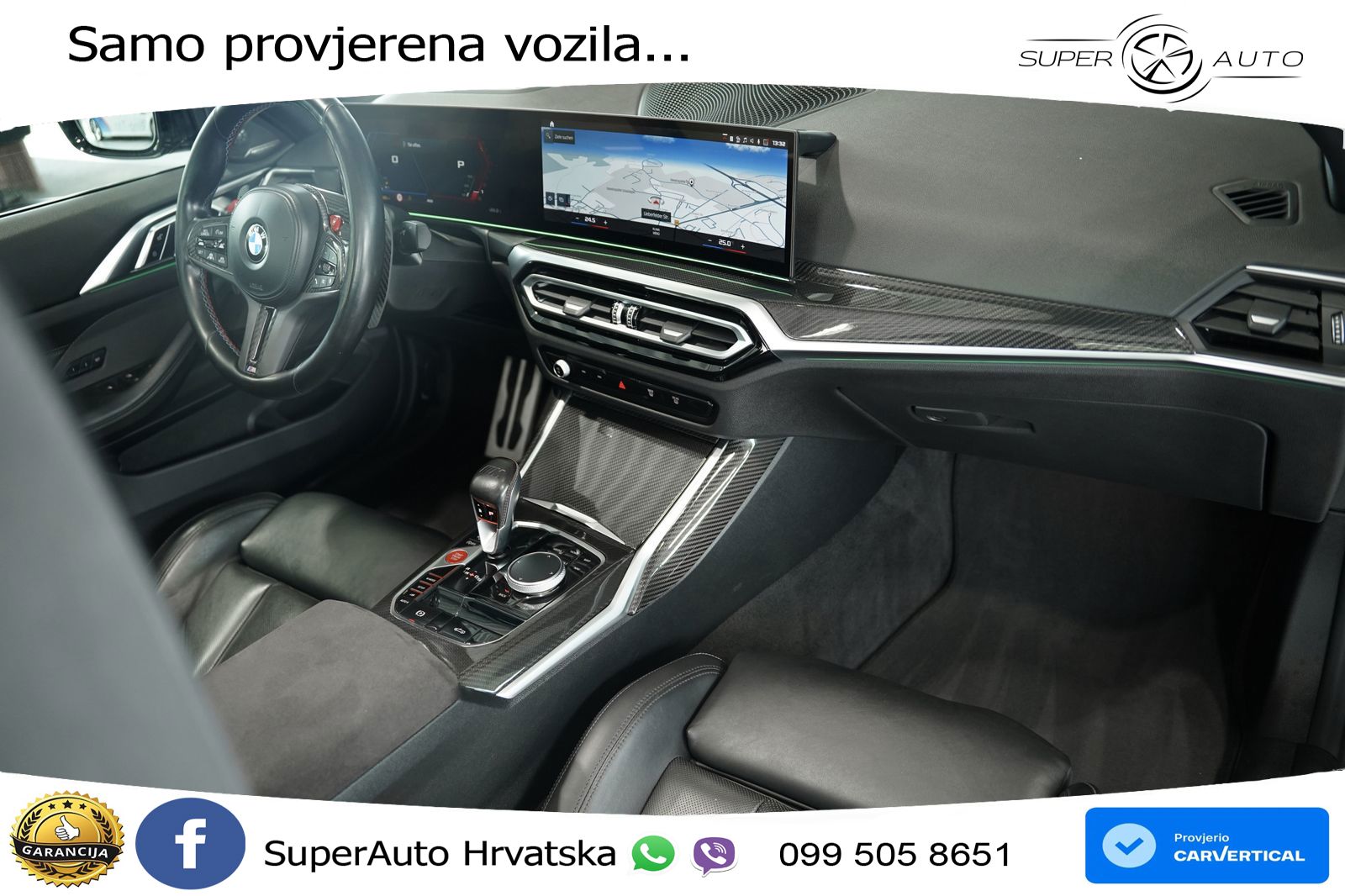 BMW M4 Competition 3.0 (510 KS) Steptronic LED+GR SJED+ACC