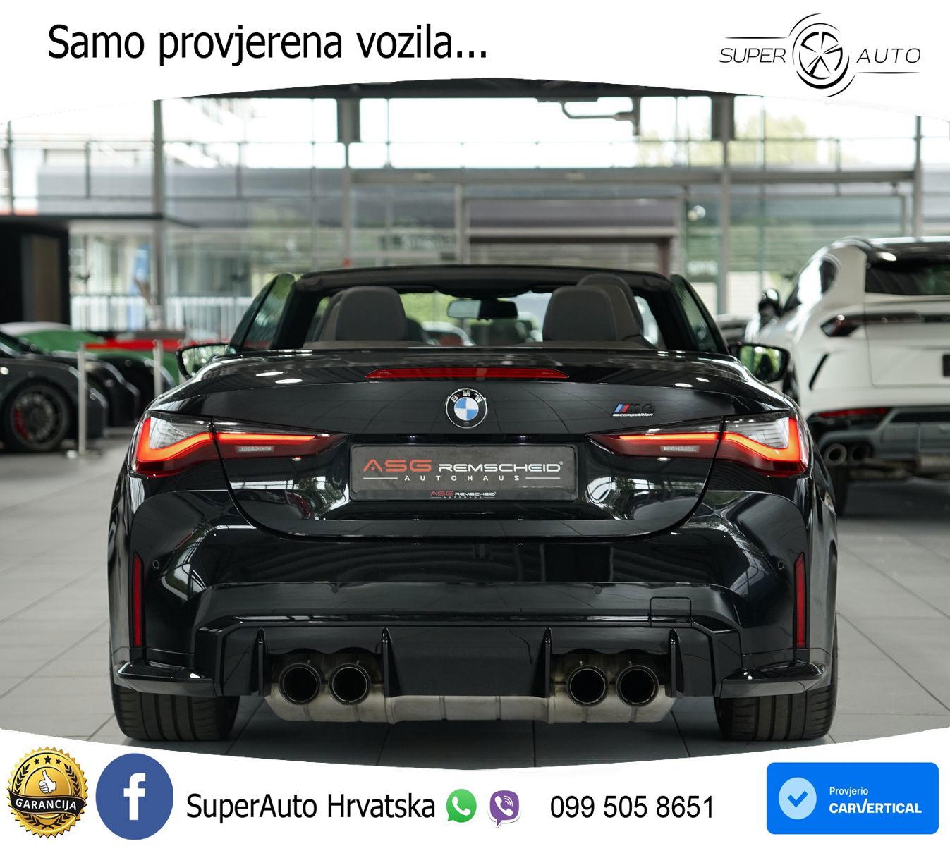 BMW M4 Competition 3.0 (510 KS) Steptronic LED+GR SJED+ACC