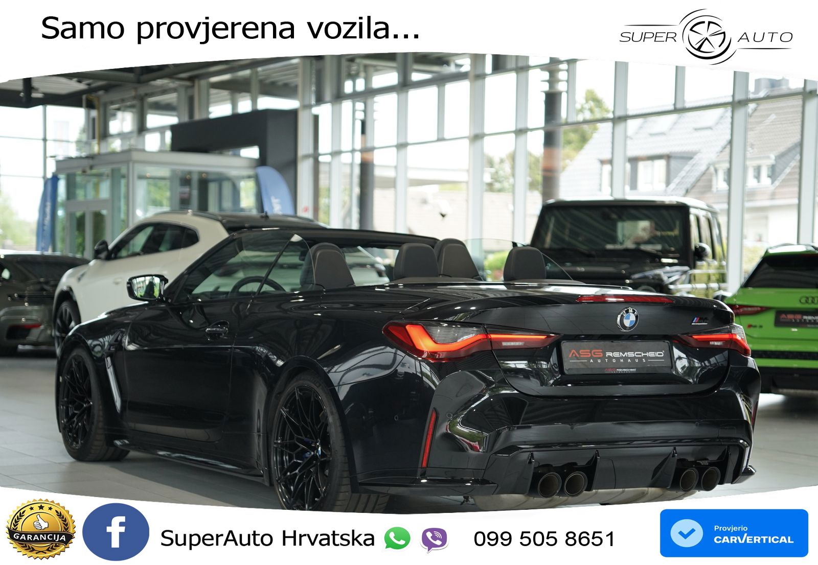 BMW M4 Competition 3.0 (510 KS) Steptronic LED+GR SJED+ACC