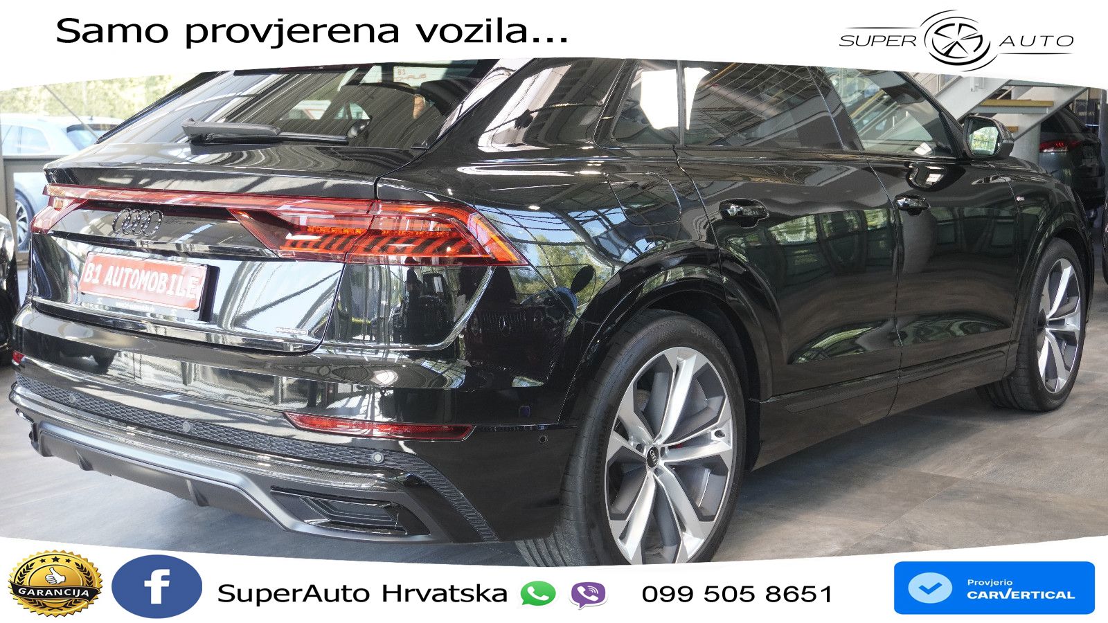 Audi Q8 50 TDI V6 (286 KS) quattro Tiptronic