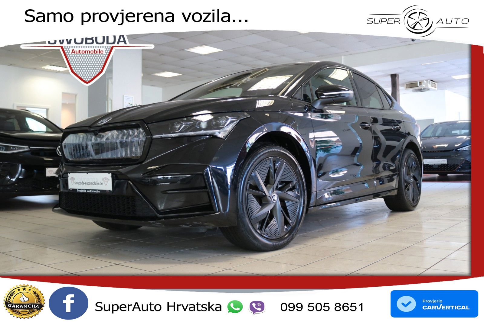 Škoda Enyaq Coupe iV RS 82 kWh (299 KS) AWD Suite LED+GR SJED+ACC