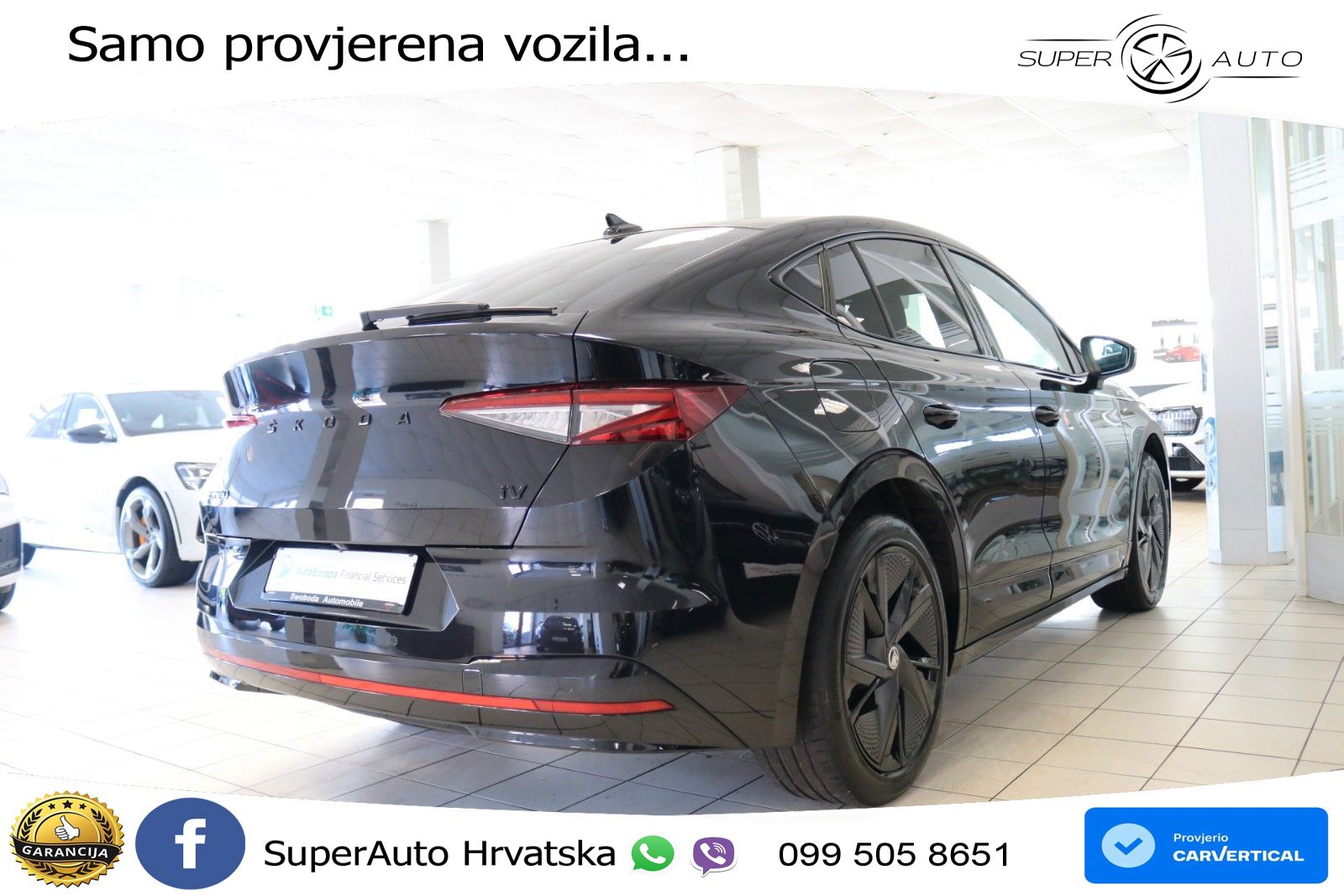 Škoda Enyaq Coupe iV RS 82 kWh (299 KS) AWD Suite LED+GR SJED+ACC