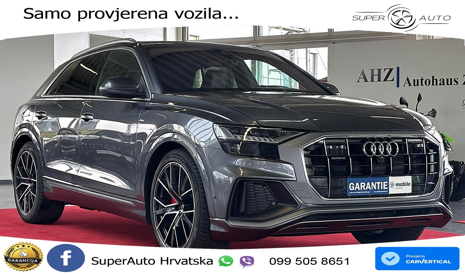 Audi Q8 50 TDI V6 (286 KS) quattro Tiptronic