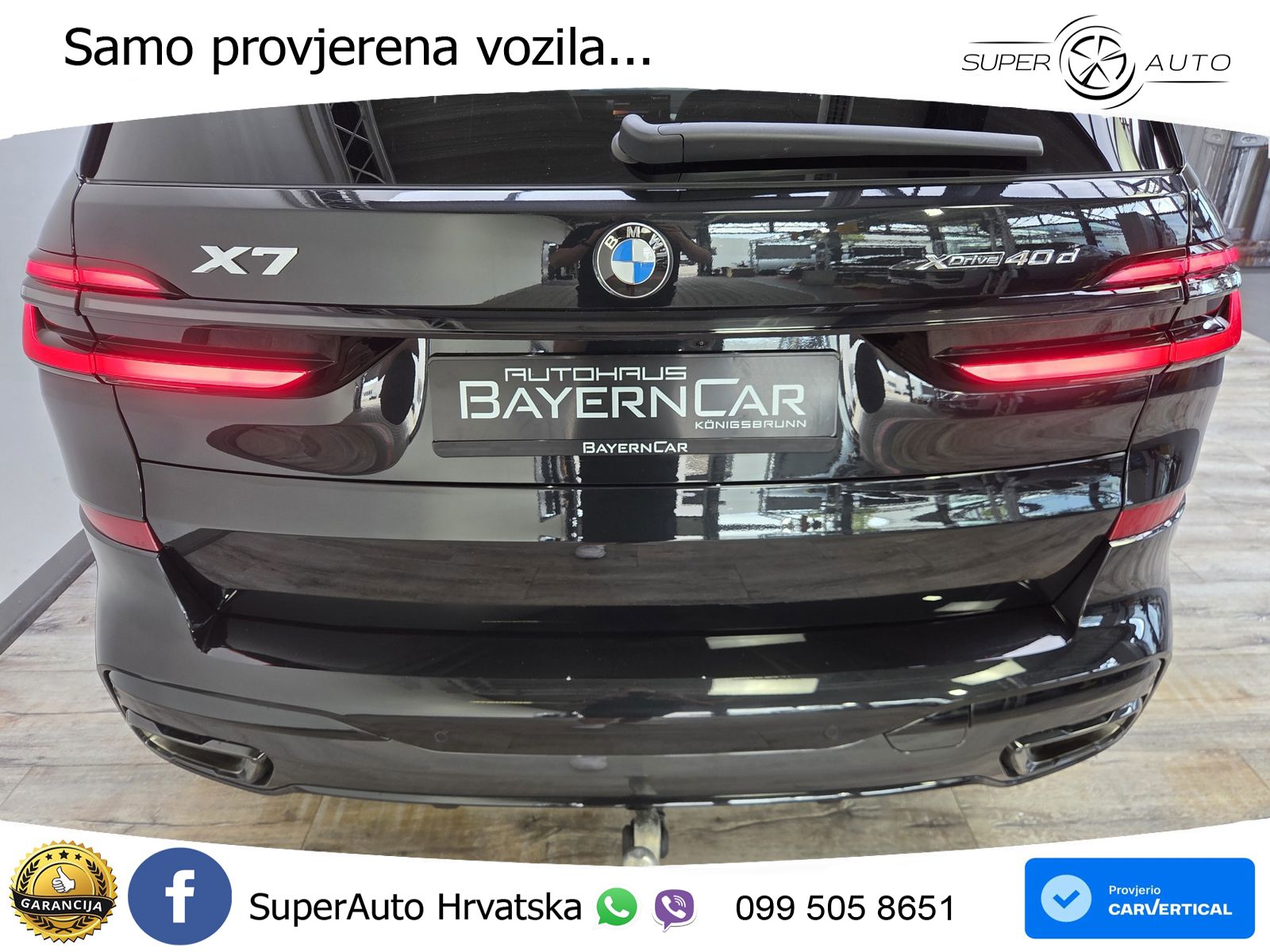 BMW X7 40d (352 KS) xDrive Steptronic M Sport LED+GR SJED+ACC