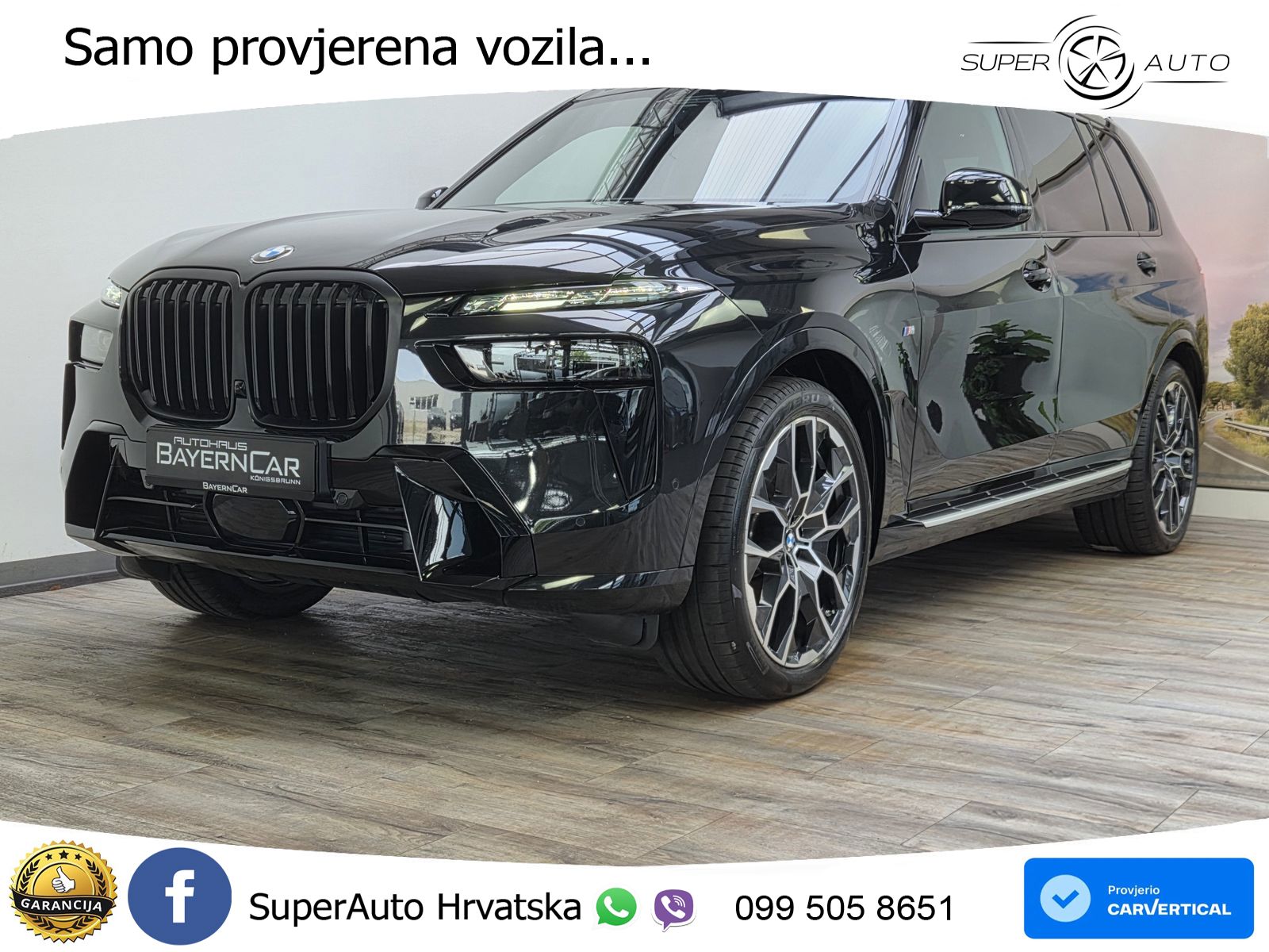 BMW X7 40d (352 KS) xDrive Steptronic M Sport LED+GR SJED+ACC