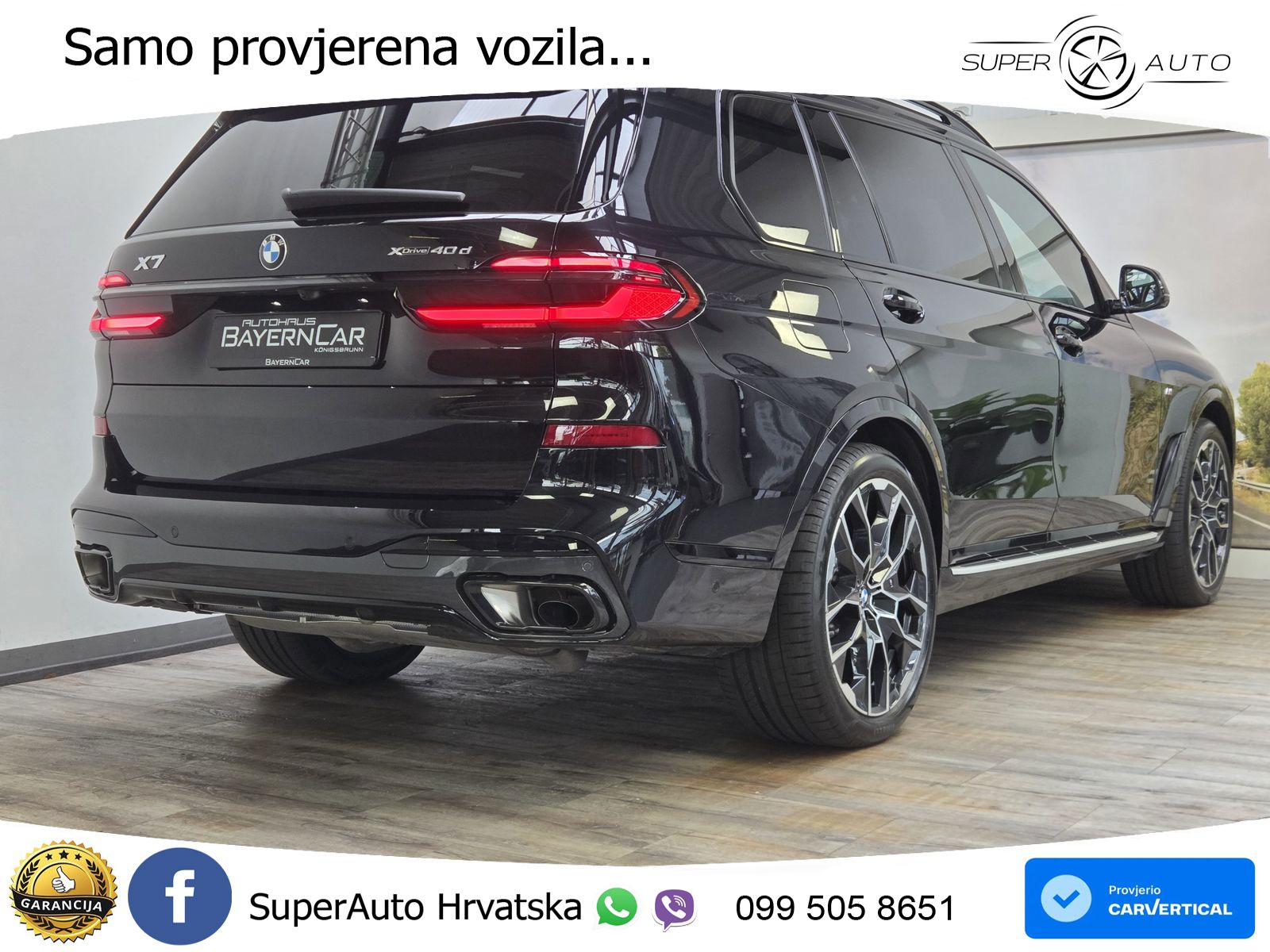 BMW X7 40d (352 KS) xDrive Steptronic M Sport LED+GR SJED+ACC