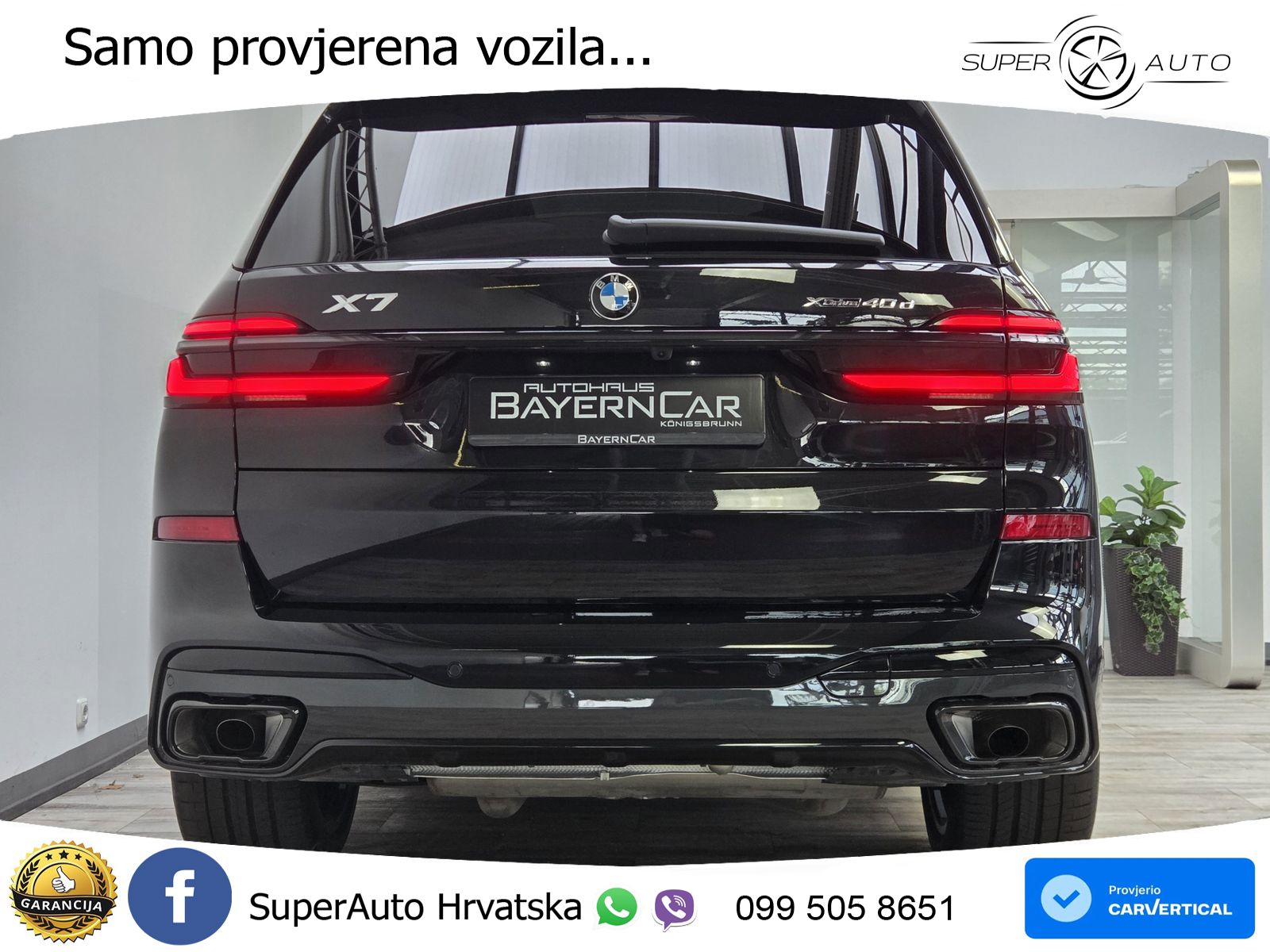 BMW X7 40d (352 KS) xDrive Steptronic M Sport LED+GR SJED+ACC