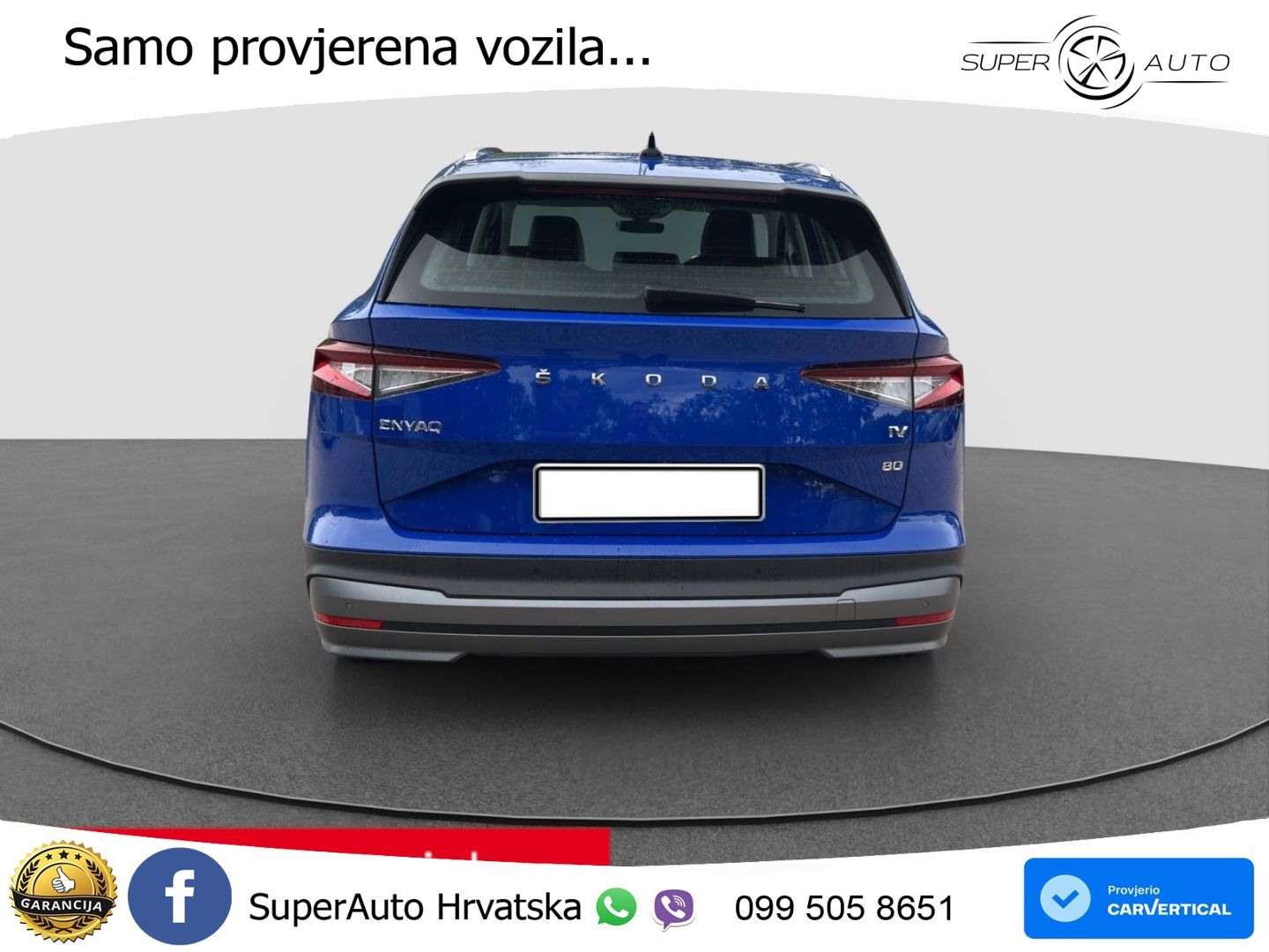 Škoda Enyaq iV 80 82 kWh (204 KS) Loft LED+GR SJED+ACC