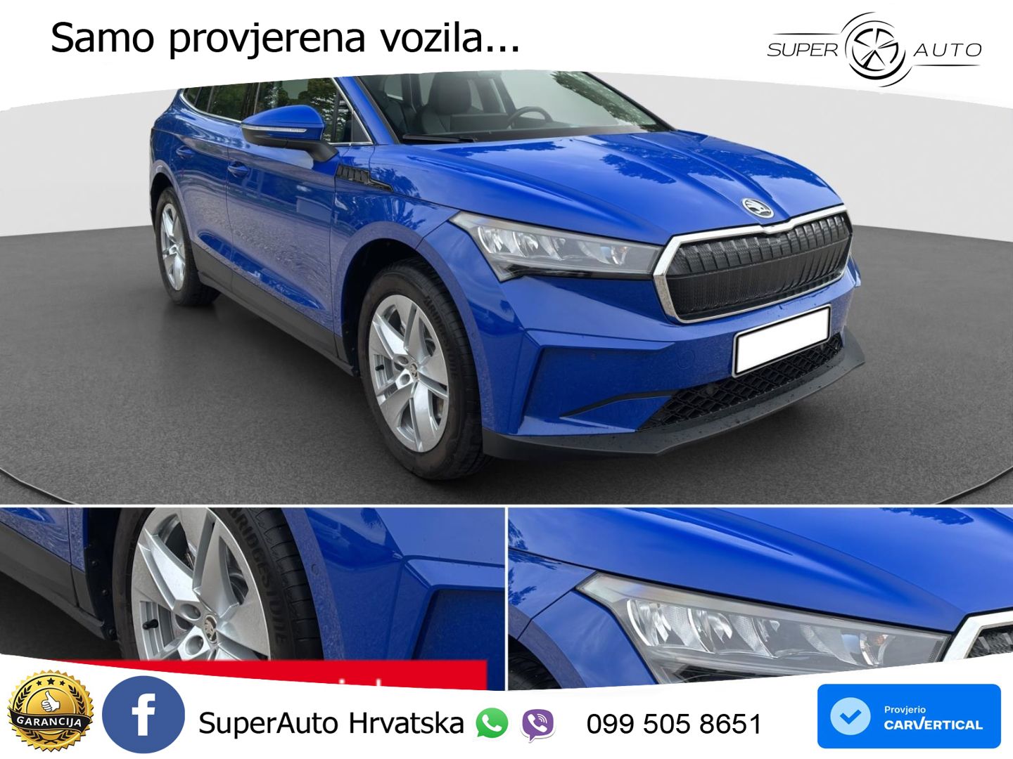 Škoda Enyaq iV 80 82 kWh (204 KS) Loft LED+GR SJED+ACC