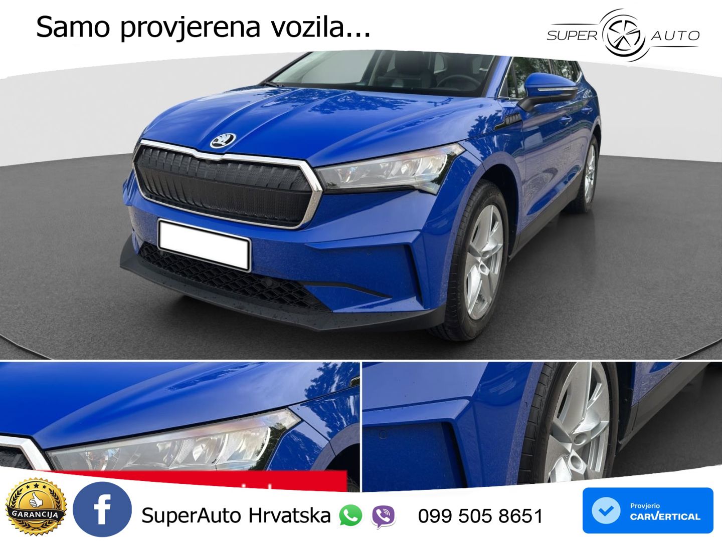 Škoda Enyaq iV 80 82 kWh (204 KS) Loft LED+GR SJED+ACC
