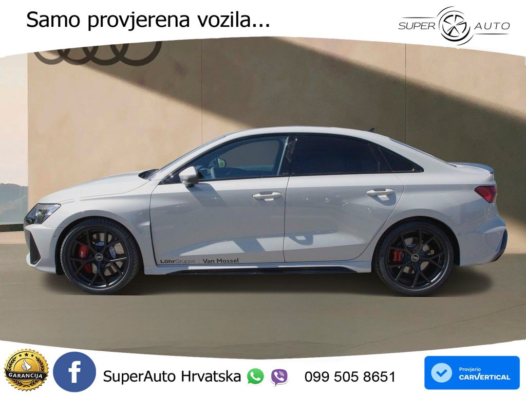 Audi RS3 Sedan 2.5 TFSI (400 KS) quattro S tronic LED+GR SJED+ACC