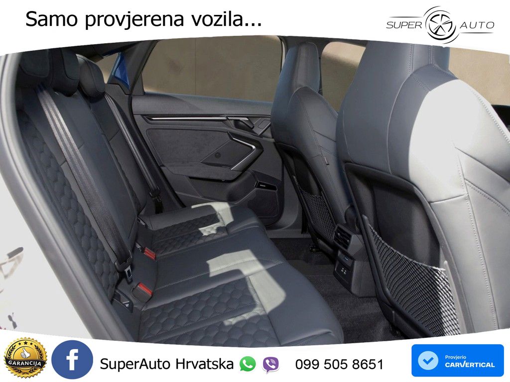 Audi RS3 Sedan 2.5 TFSI (400 KS) quattro S tronic LED+GR SJED+ACC