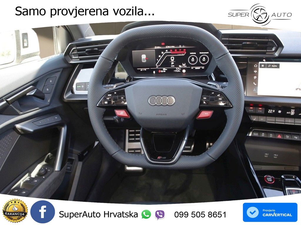 Audi RS3 Sedan 2.5 TFSI (400 KS) quattro S tronic LED+GR SJED+ACC