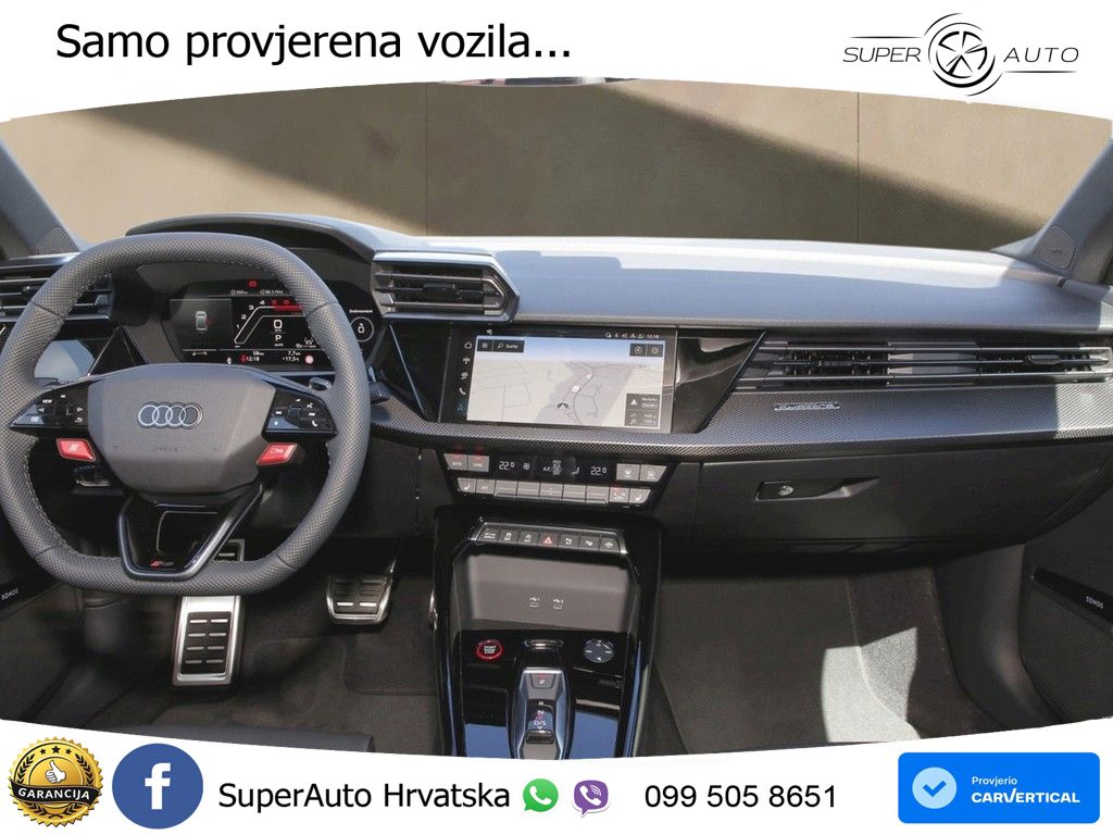 Audi RS3 Sedan 2.5 TFSI (400 KS) quattro S tronic LED+GR SJED+ACC