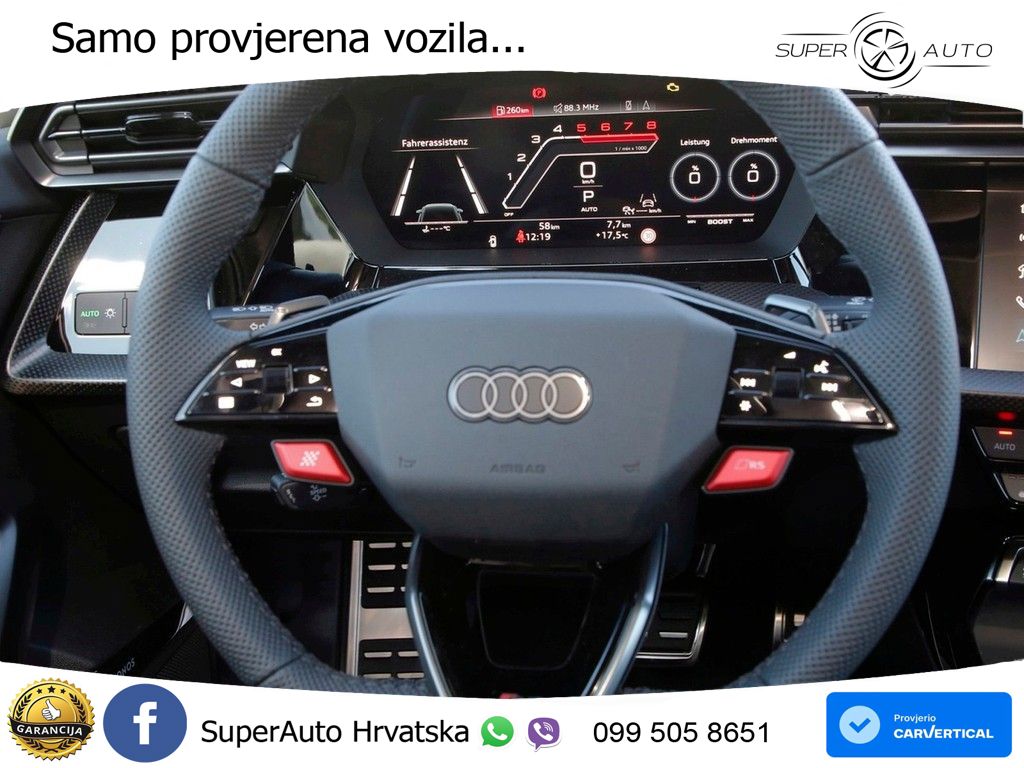 Audi RS3 Sedan 2.5 TFSI (400 KS) quattro S tronic LED+GR SJED+ACC