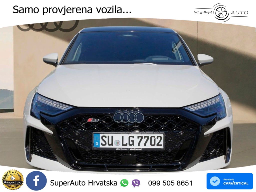 Audi RS3 Sedan 2.5 TFSI (400 KS) quattro S tronic LED+GR SJED+ACC