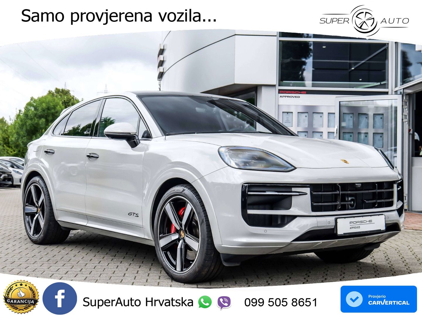 Porsche Cayenne Coupe GTS 4.0 V8 (500 KS) Tiptronic S LED+GR SJED+ACC