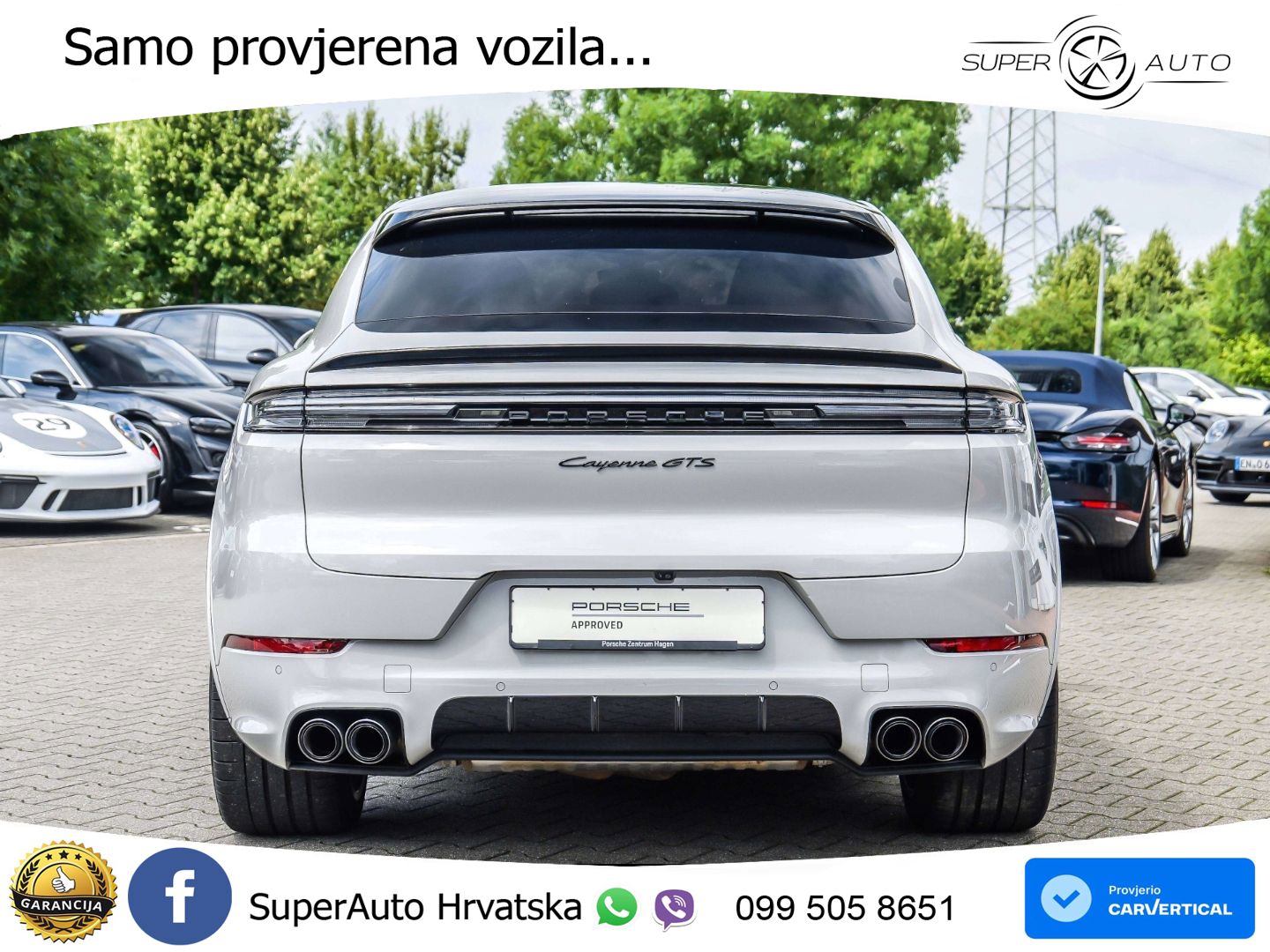 Porsche Cayenne Coupe GTS 4.0 V8 (500 KS) Tiptronic S LED+GR SJED+ACC
