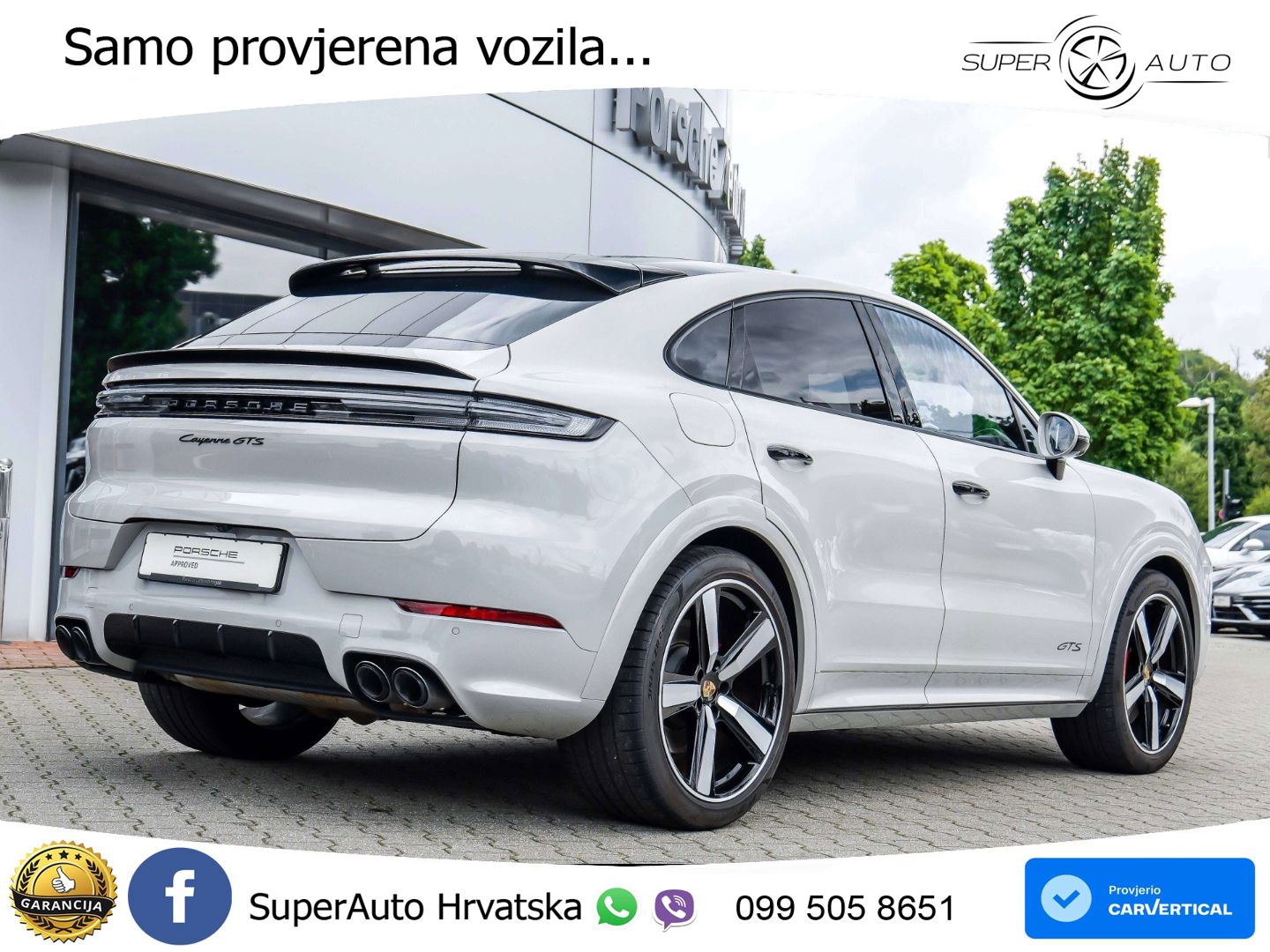 Porsche Cayenne Coupe GTS 4.0 V8 (500 KS) Tiptronic S LED+GR SJED+ACC