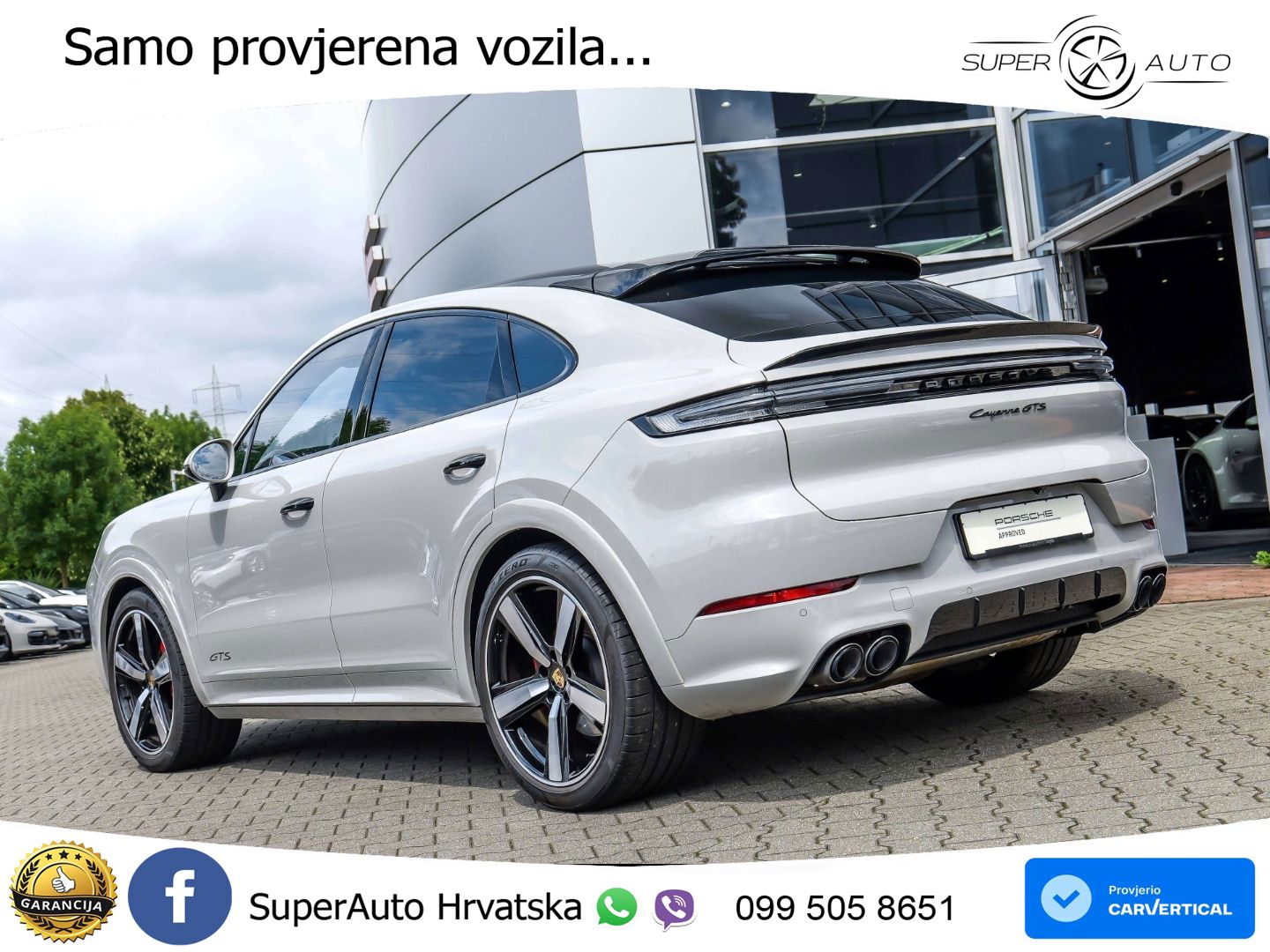 Porsche Cayenne Coupe GTS 4.0 V8 (500 KS) Tiptronic S LED+GR SJED+ACC