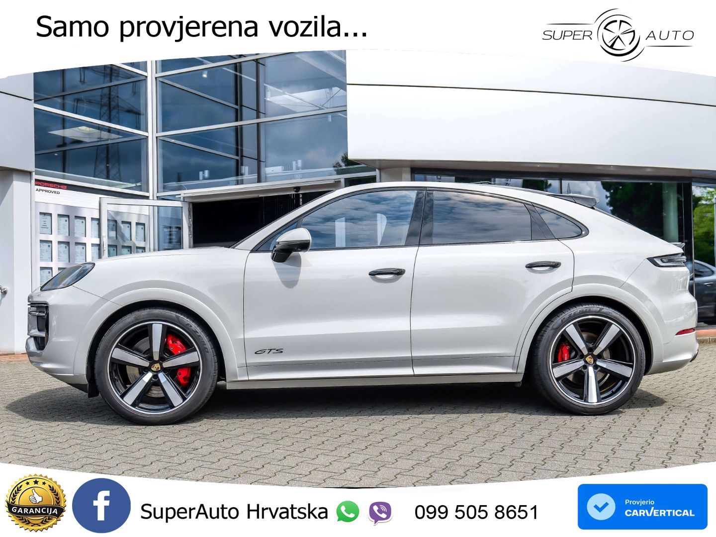 Porsche Cayenne Coupe GTS 4.0 V8 (500 KS) Tiptronic S LED+GR SJED+ACC