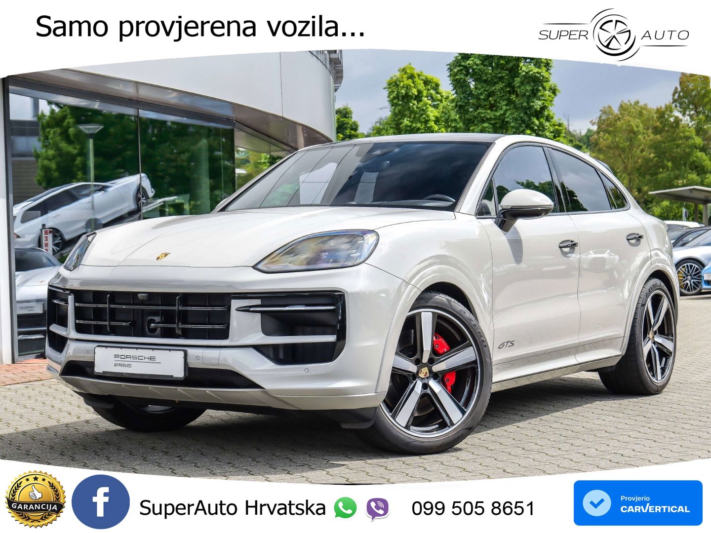 Porsche Cayenne Coupe GTS 4.0 V8 (500 KS) Tiptronic S LED+GR SJED+ACC