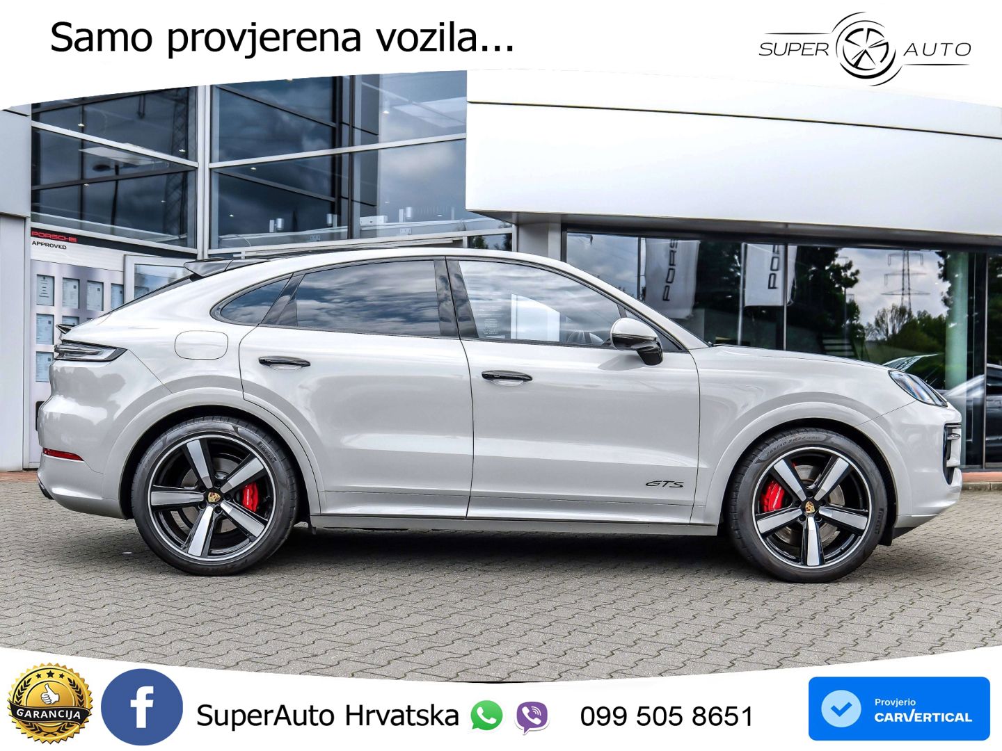 Porsche Cayenne Coupe GTS 4.0 V8 (500 KS) Tiptronic S LED+GR SJED+ACC