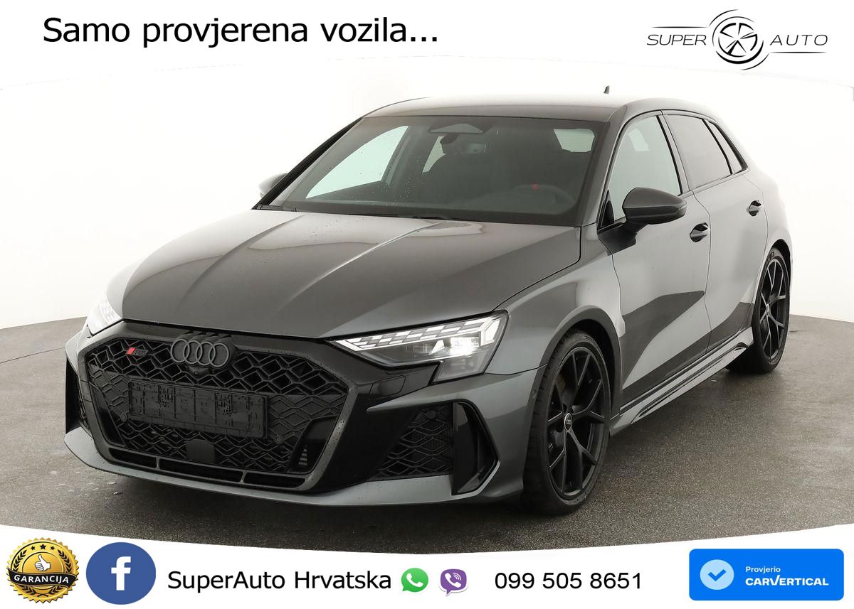 Audi RS3 Sedan 2.5 TFSI (400 KS) quattro S tronic LED+GR SJED+ACC