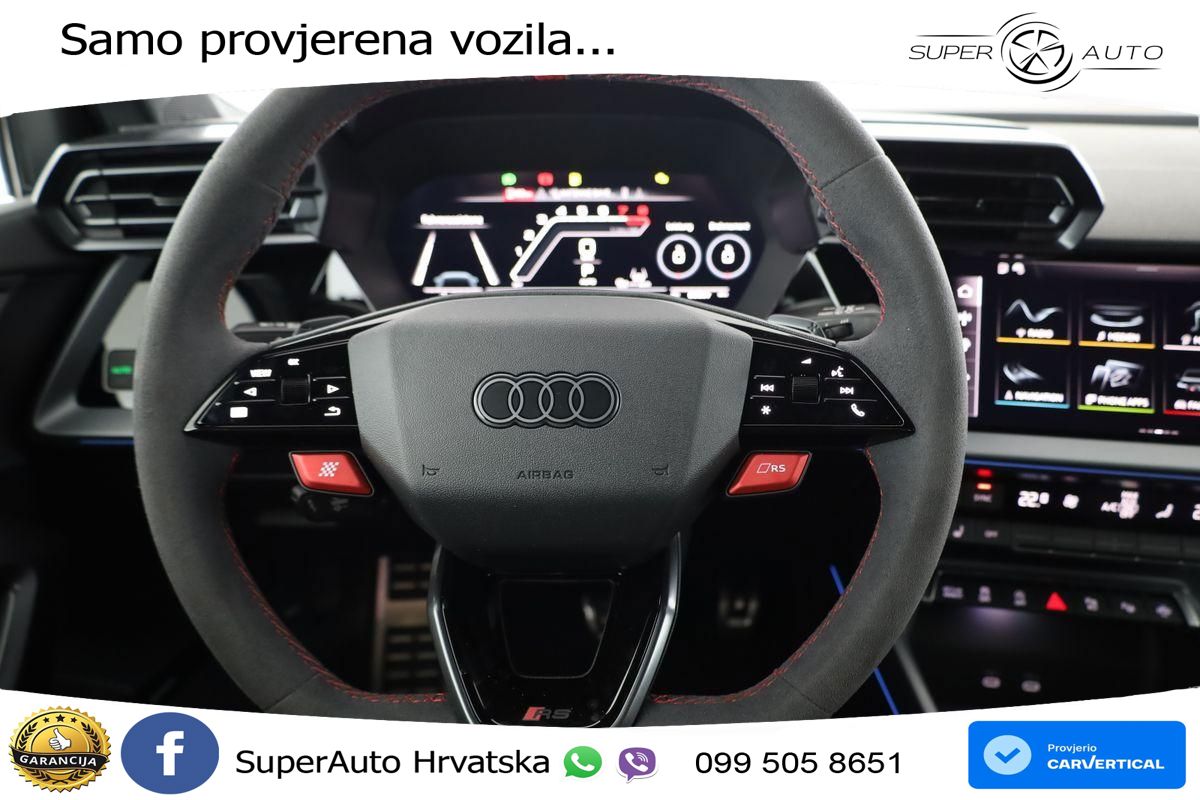 Audi RS3 Sedan 2.5 TFSI (400 KS) quattro S tronic LED+GR SJED+ACC