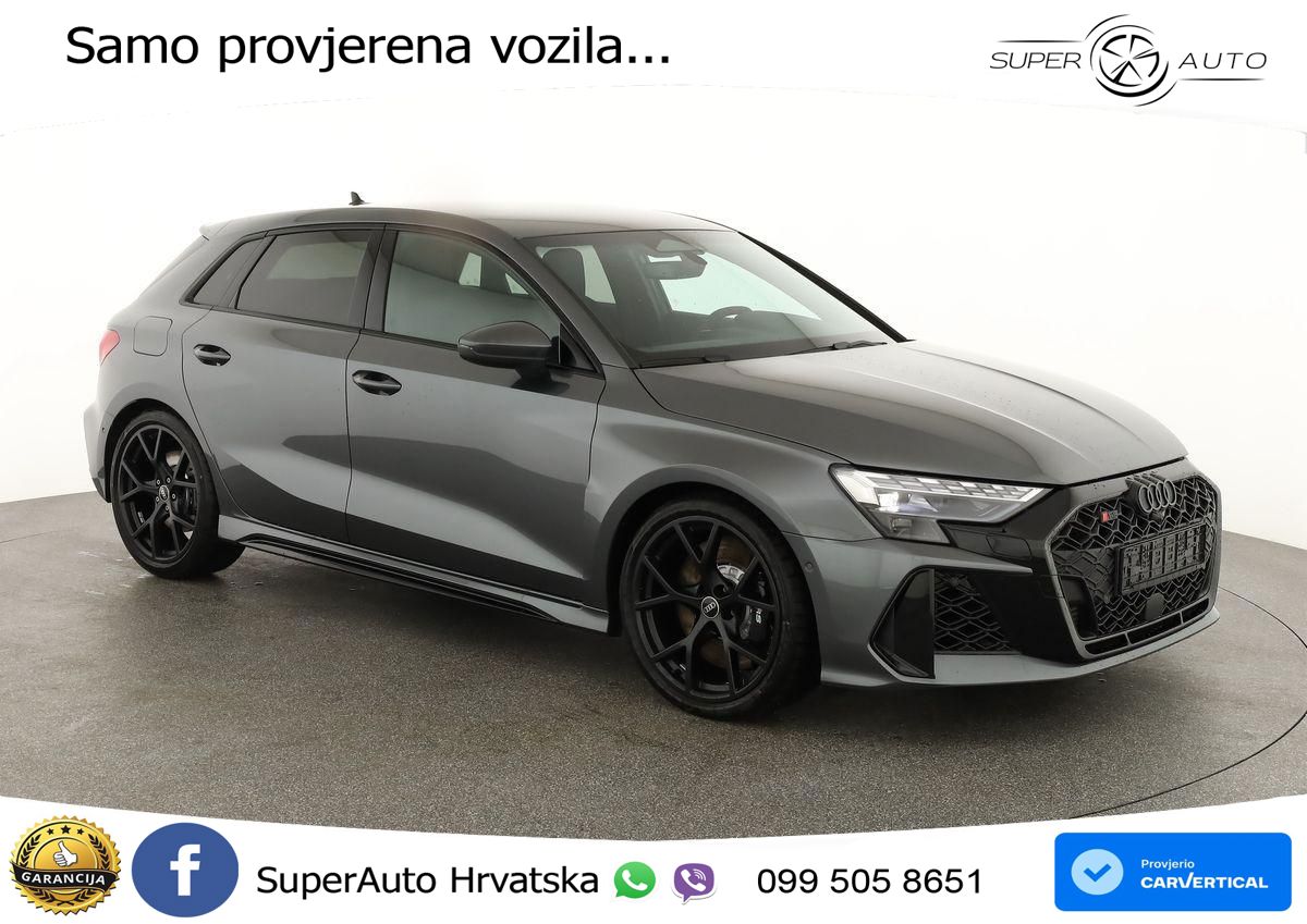 Audi RS3 Sedan 2.5 TFSI (400 KS) quattro S tronic LED+GR SJED+ACC
