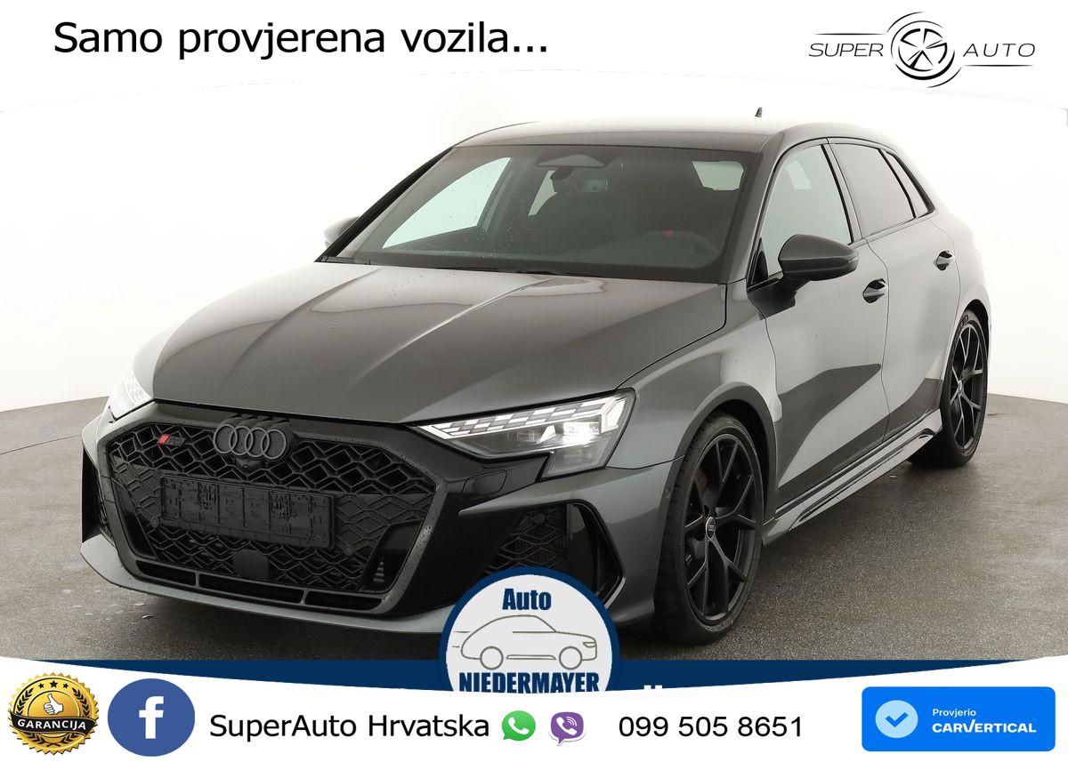 Audi RS3 Sedan 2.5 TFSI (400 KS) quattro S tronic LED+GR SJED+ACC