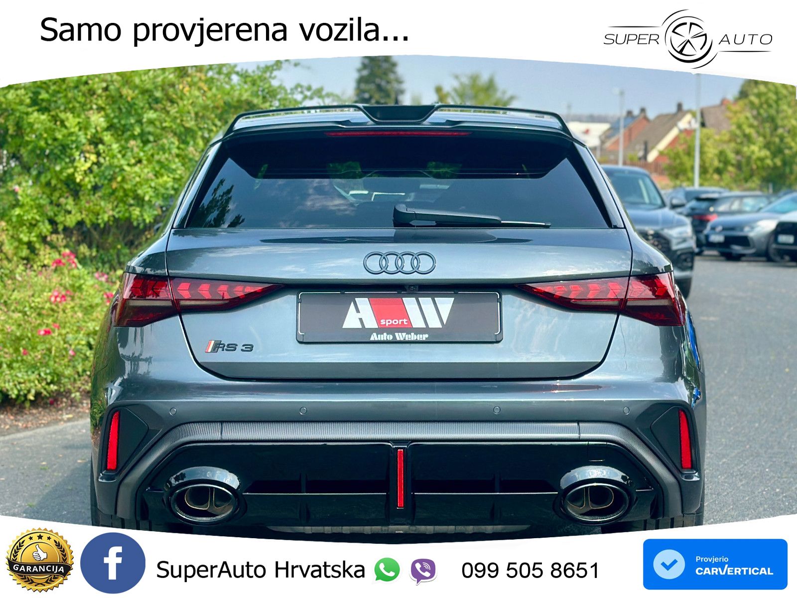 Audi RS3 Sportback 2.5 TFSI (400 KS) quattro S tronic LED+GR SJED+ACC