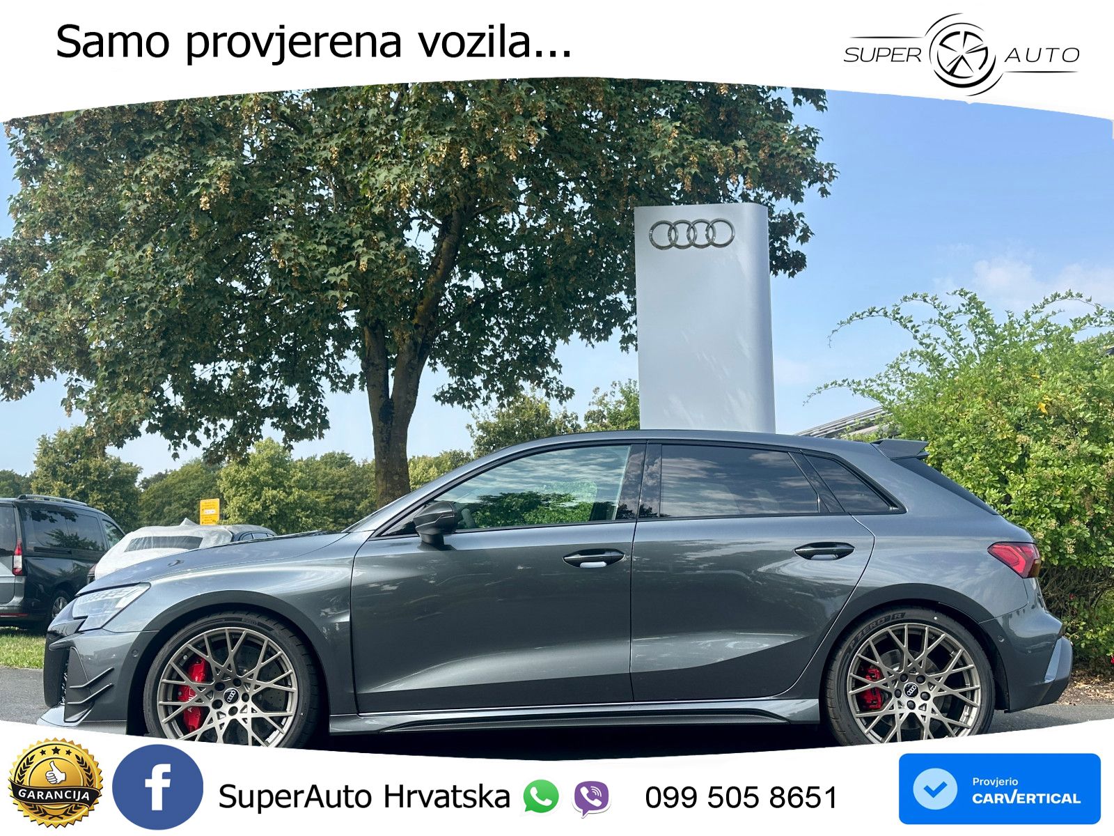 Audi RS3 Sportback 2.5 TFSI (400 KS) quattro S tronic LED+GR SJED+ACC