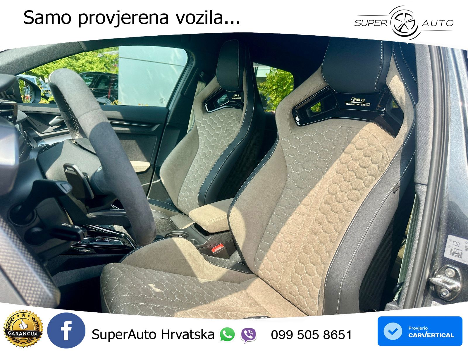 Audi RS3 Sportback 2.5 TFSI (400 KS) quattro S tronic LED+GR SJED+ACC