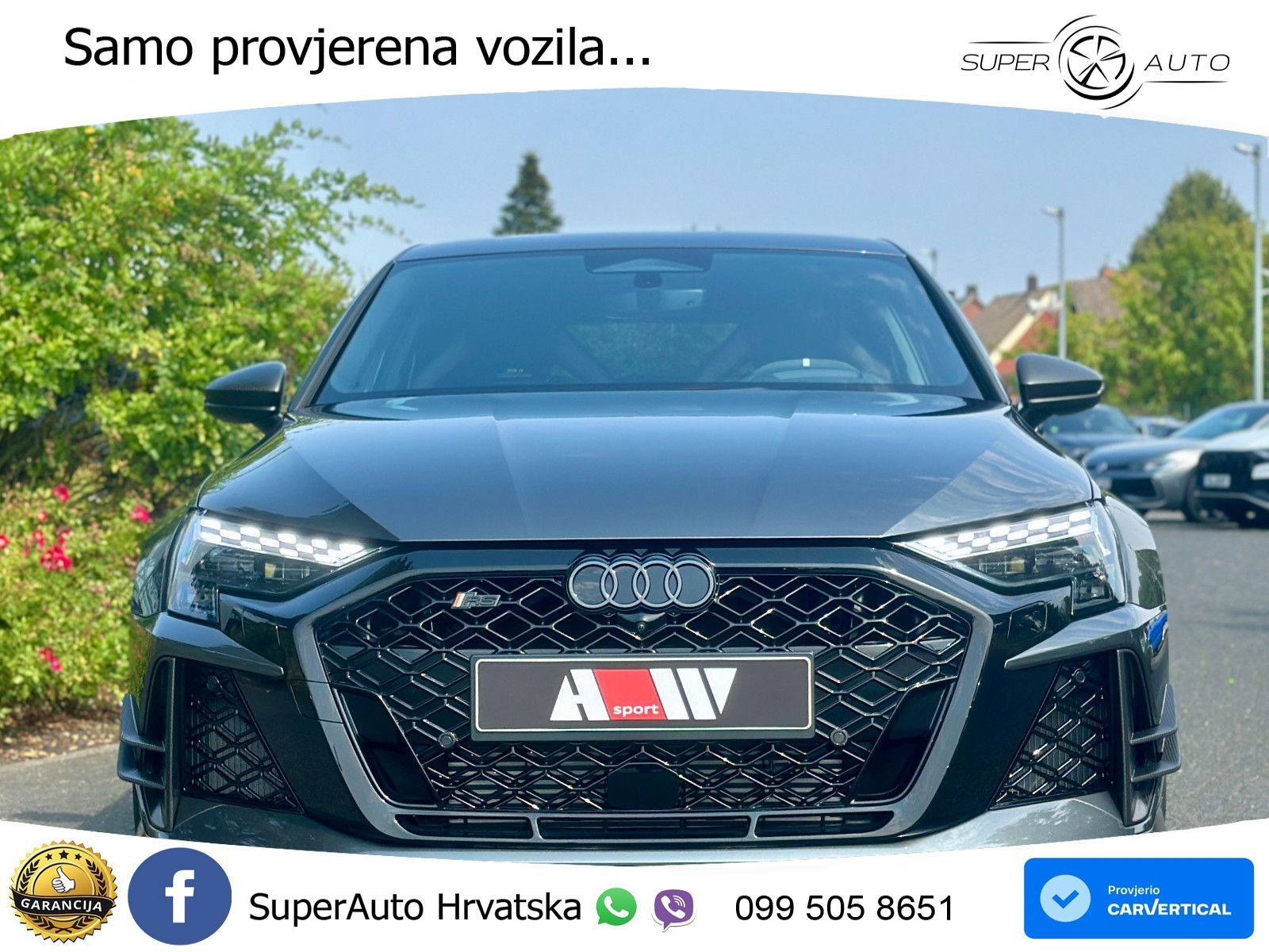 Audi RS3 Sportback 2.5 TFSI (400 KS) quattro S tronic LED+GR SJED+ACC