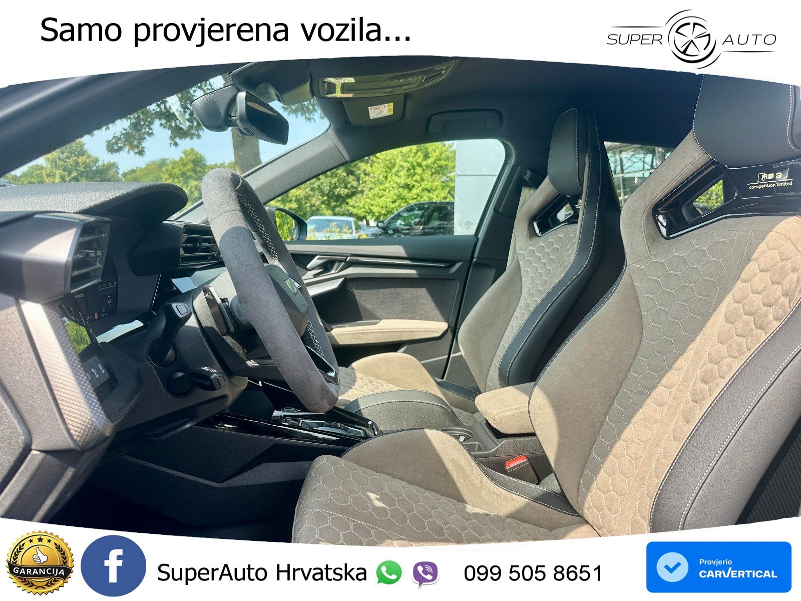 Audi RS3 Sportback 2.5 TFSI (400 KS) quattro S tronic LED+GR SJED+ACC