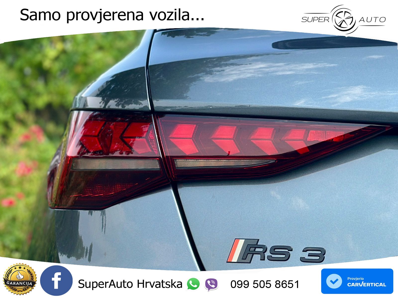 Audi RS3 Sportback 2.5 TFSI (400 KS) quattro S tronic LED+GR SJED+ACC