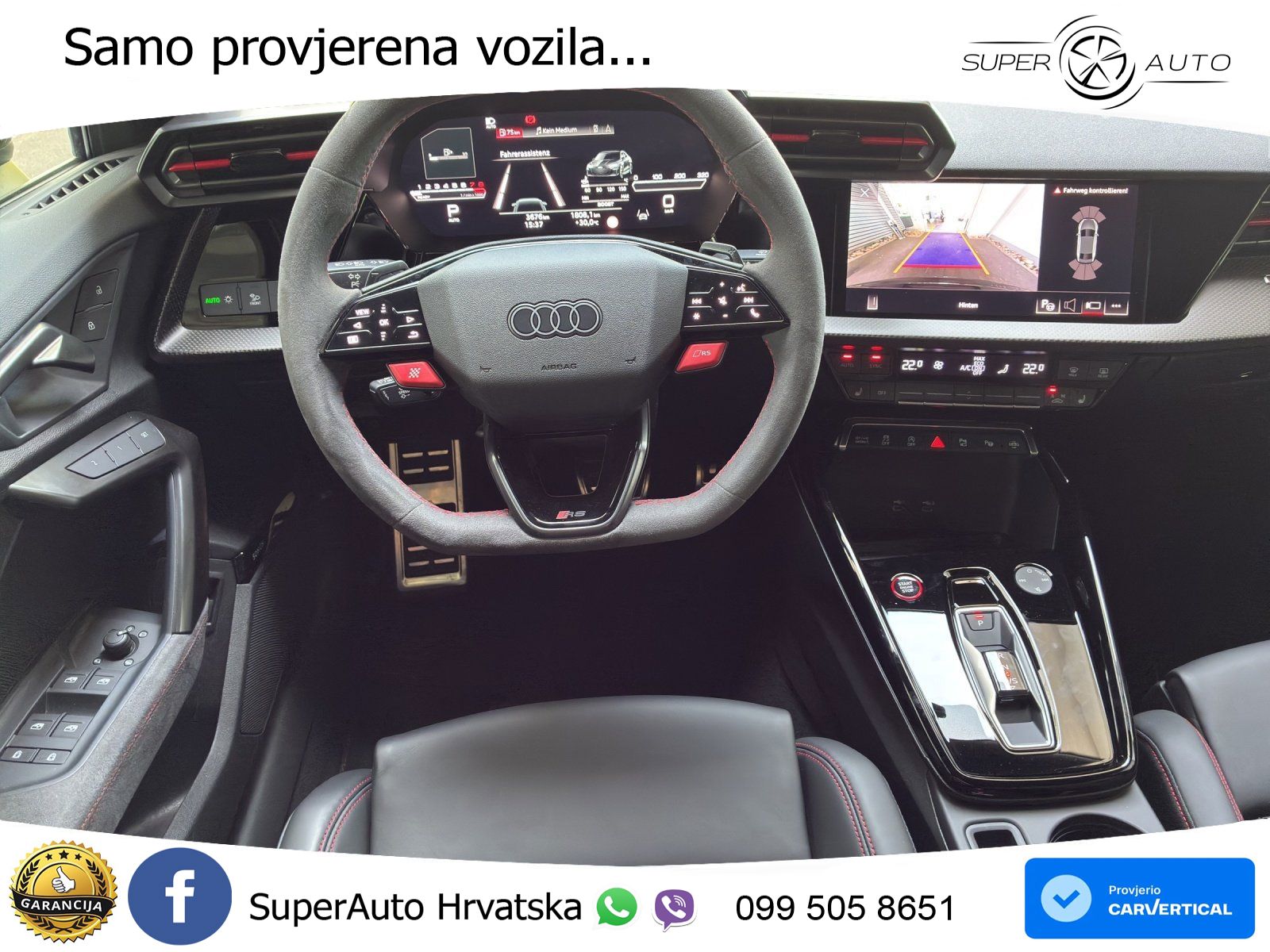Audi RS3 Sedan 2.5 TFSI (400 KS) quattro S tronic LED+GR SJED+ACC