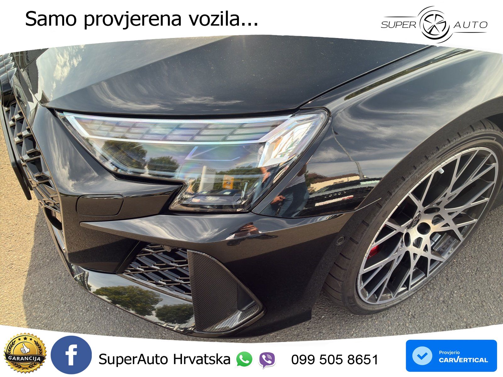 Audi RS3 Sedan 2.5 TFSI (400 KS) quattro S tronic LED+GR SJED+ACC