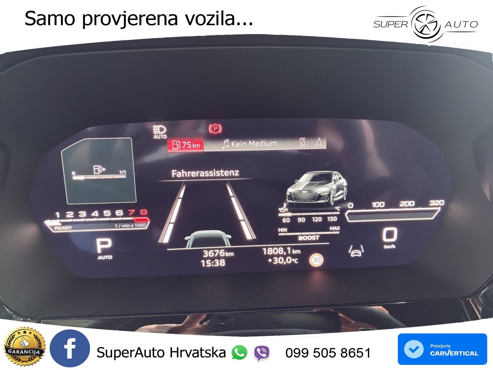 Audi RS3 Sedan 2.5 TFSI (400 KS) quattro S tronic LED+GR SJED+ACC