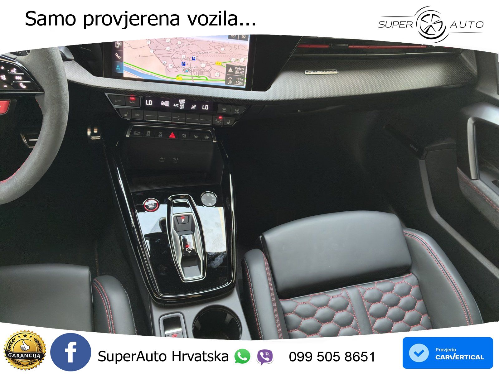 Audi RS3 Sedan 2.5 TFSI (400 KS) quattro S tronic LED+GR SJED+ACC