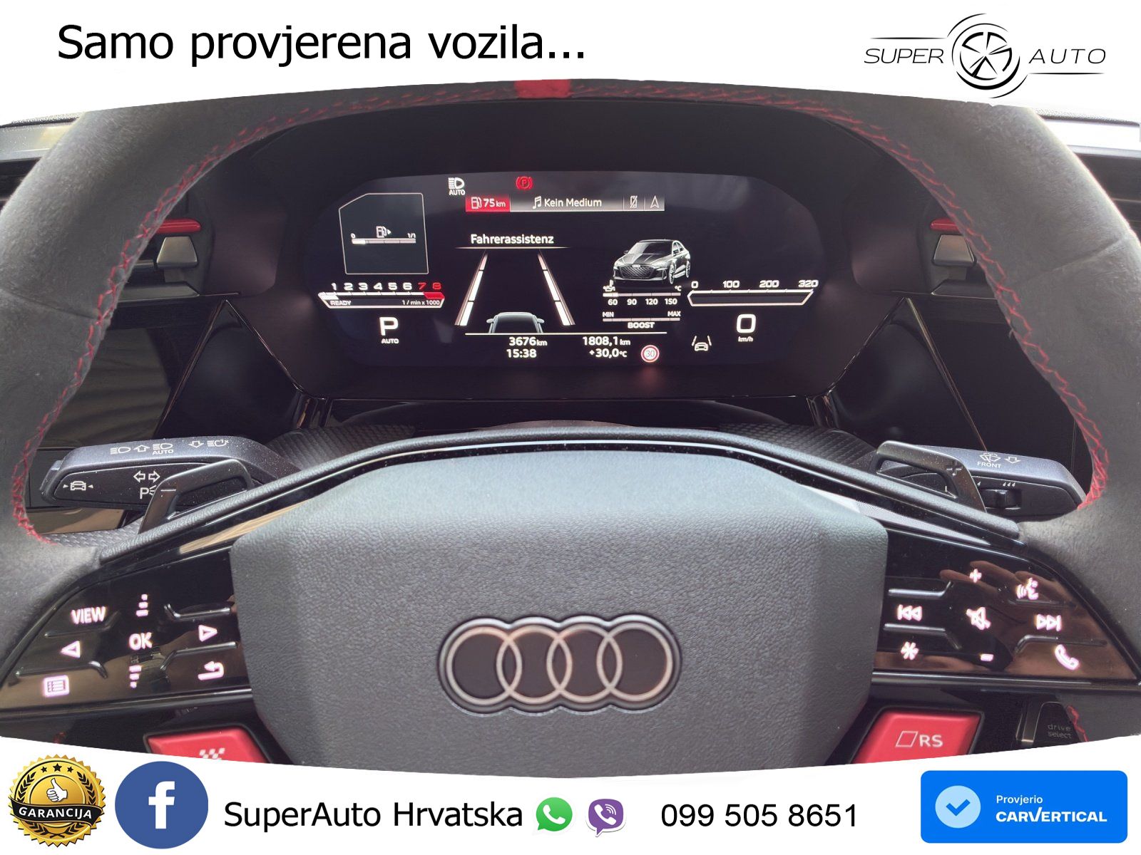 Audi RS3 Sedan 2.5 TFSI (400 KS) quattro S tronic LED+GR SJED+ACC