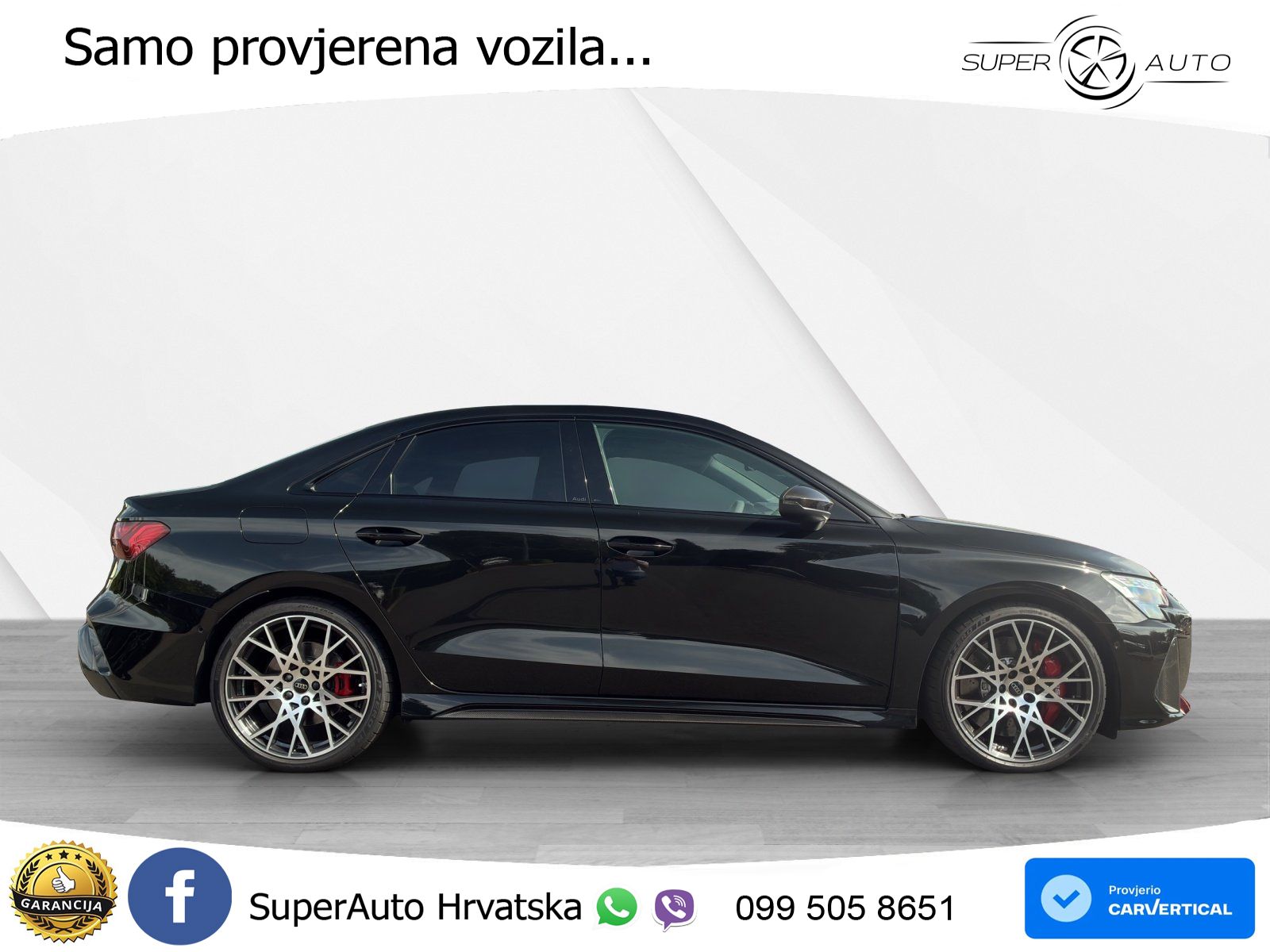 Audi RS3 Sedan 2.5 TFSI (400 KS) quattro S tronic LED+GR SJED+ACC