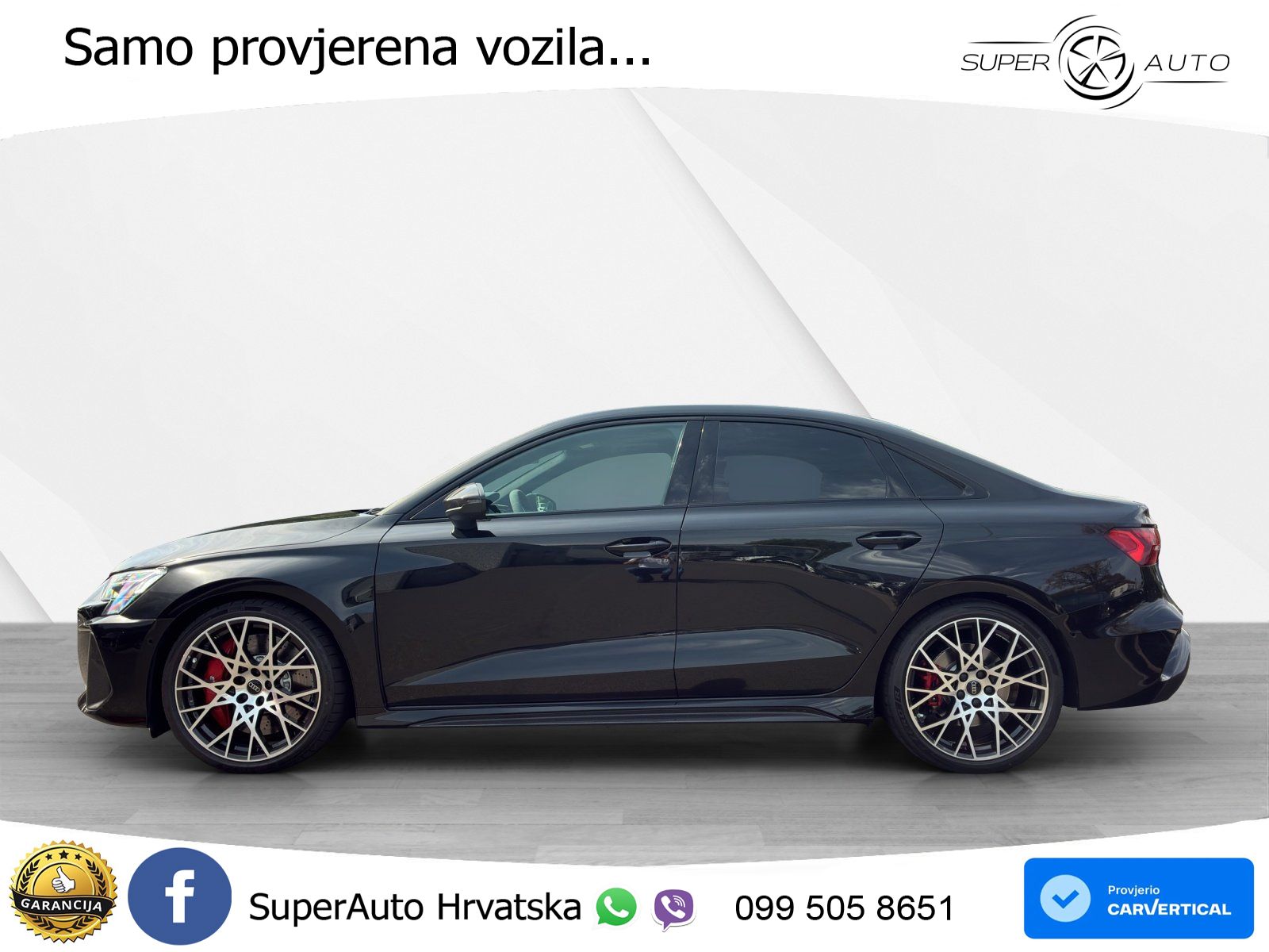 Audi RS3 Sedan 2.5 TFSI (400 KS) quattro S tronic LED+GR SJED+ACC