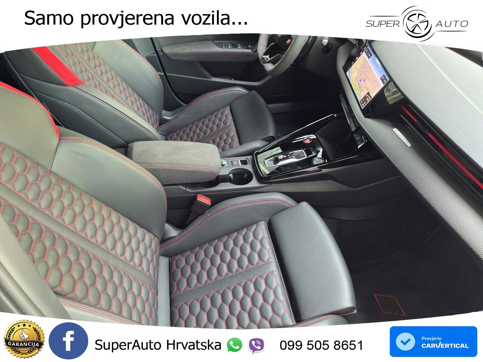 Audi RS3 Sedan 2.5 TFSI (400 KS) quattro S tronic LED+GR SJED+ACC