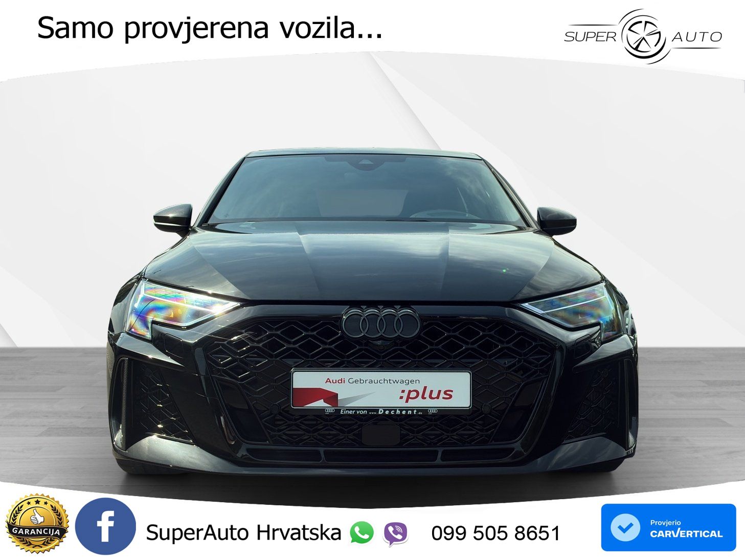 Audi RS3 Sedan 2.5 TFSI (400 KS) quattro S tronic LED+GR SJED+ACC
