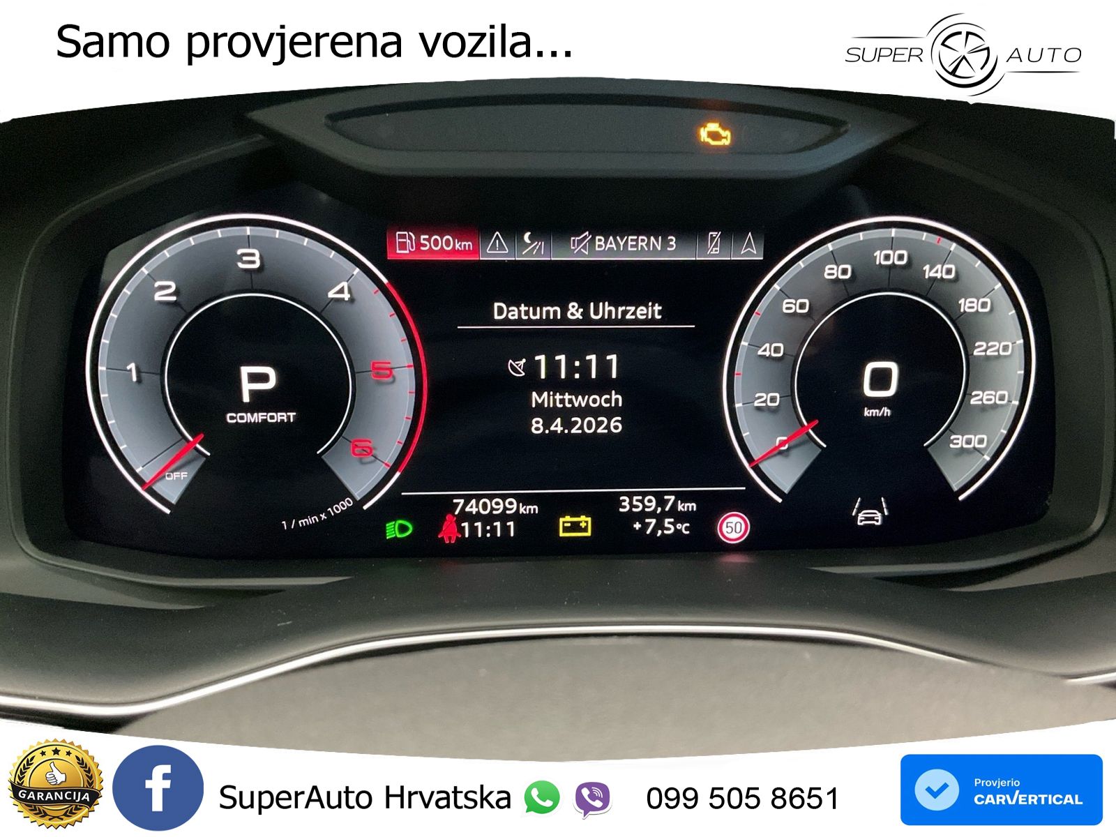 Audi Q8 50 TDI V6 (286 KS) quattro Tiptronic