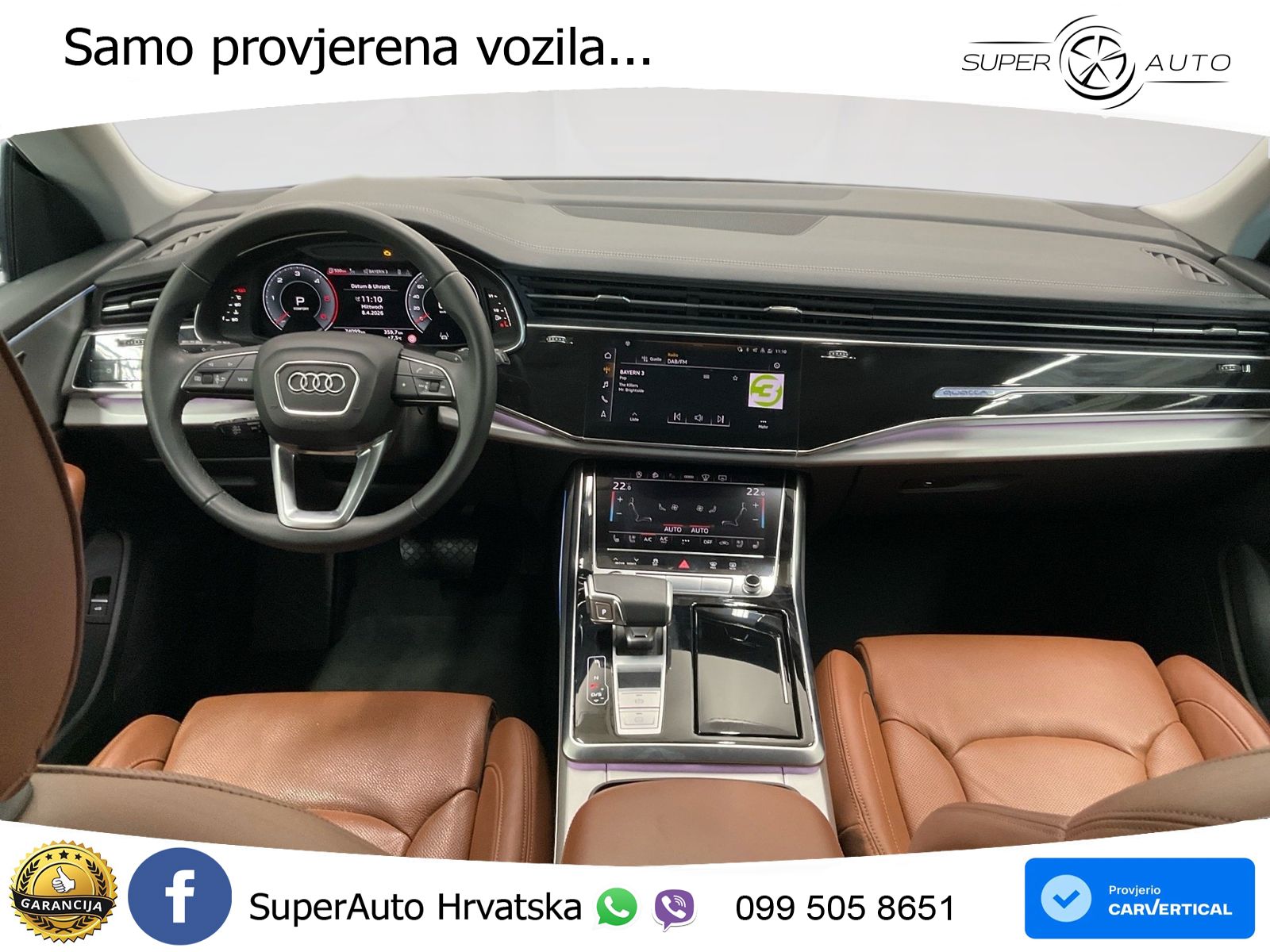 Audi Q8 50 TDI V6 (286 KS) quattro Tiptronic