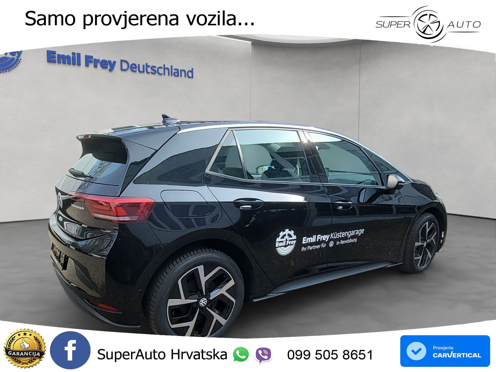 Volkswagen ID.3 Pro 62 kWh (204 KS)